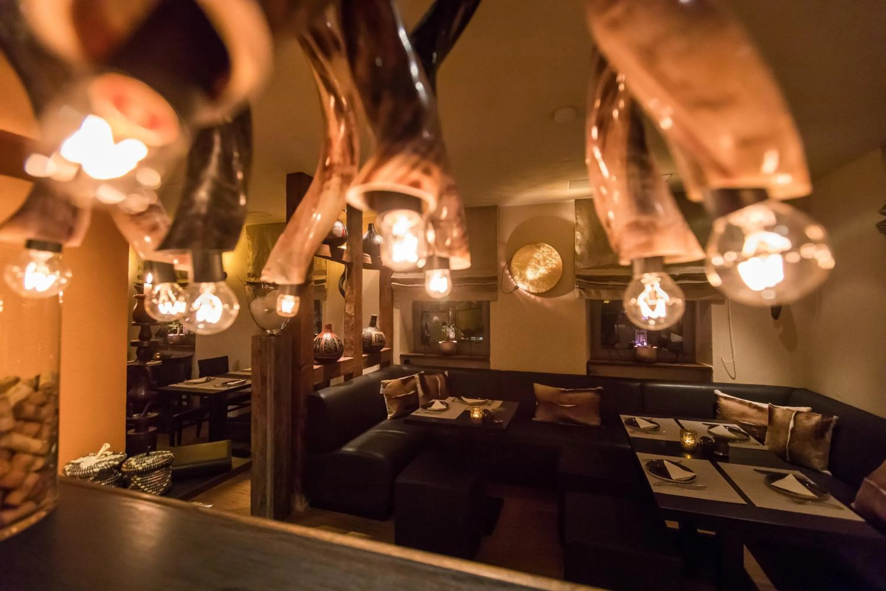 Lounge or bar in Farmerhaus-Lodge