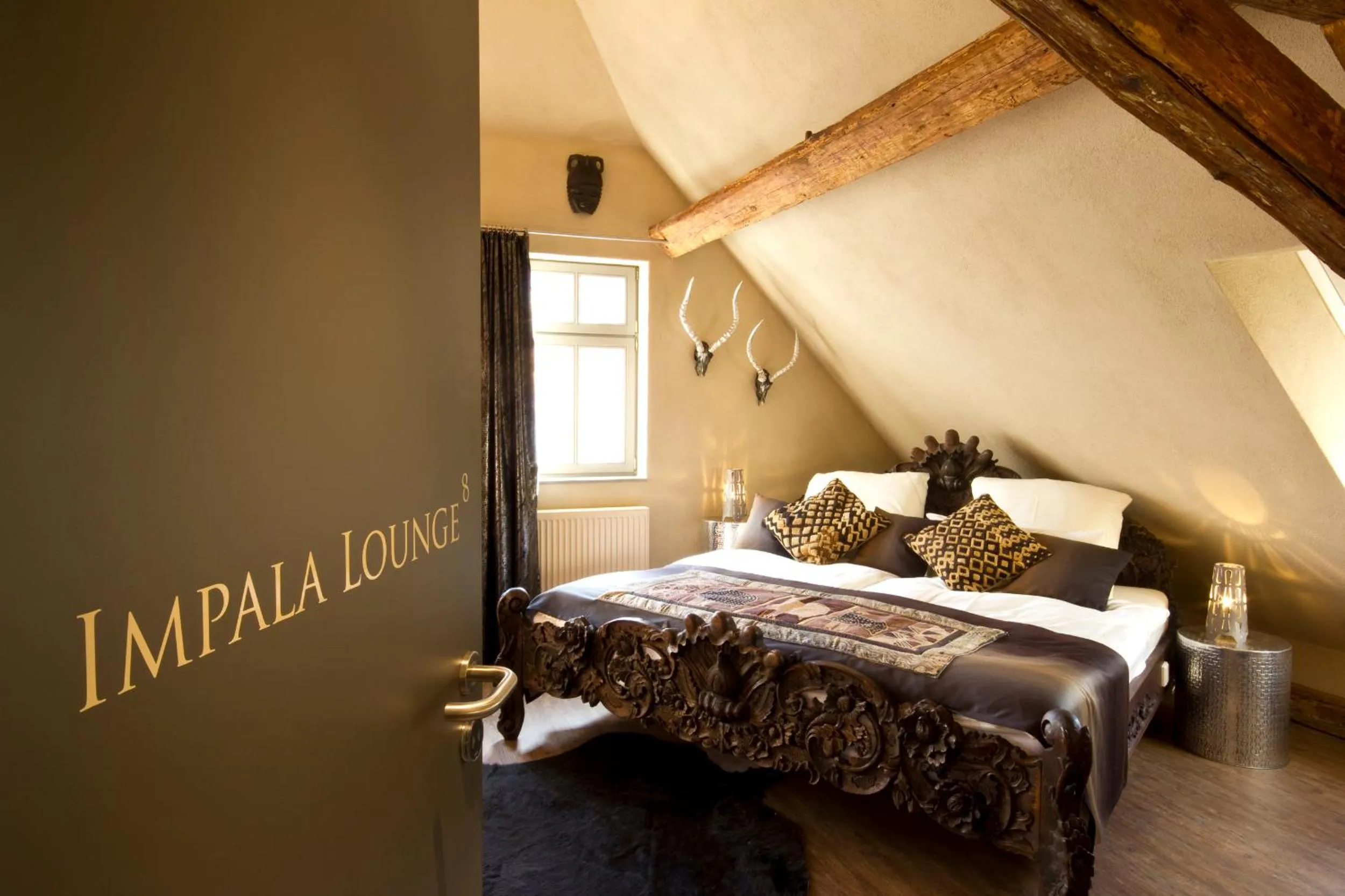 Bed in Farmerhaus-Lodge