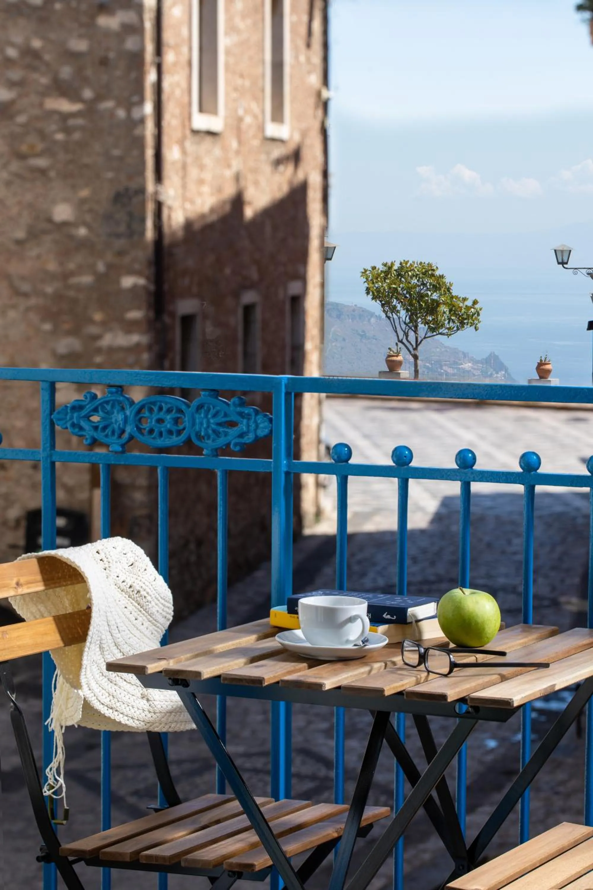Balcony/Terrace in Casa Blandano B&B