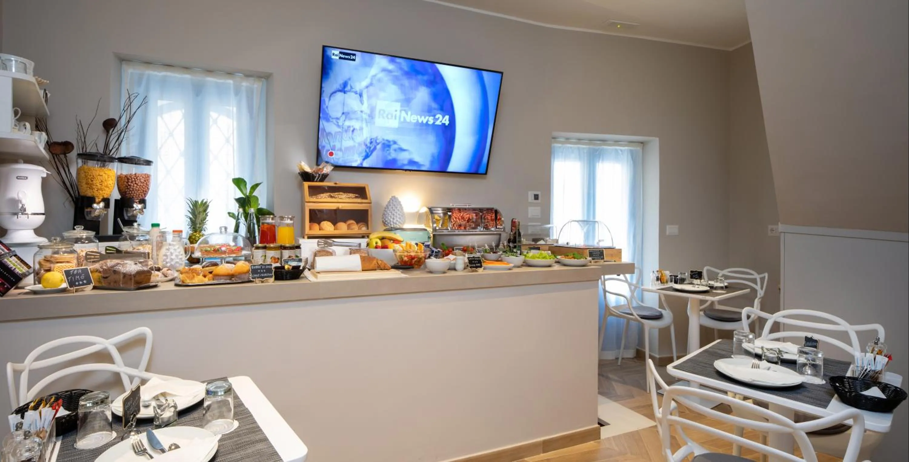 Buffet breakfast in Casa Blandano B&B