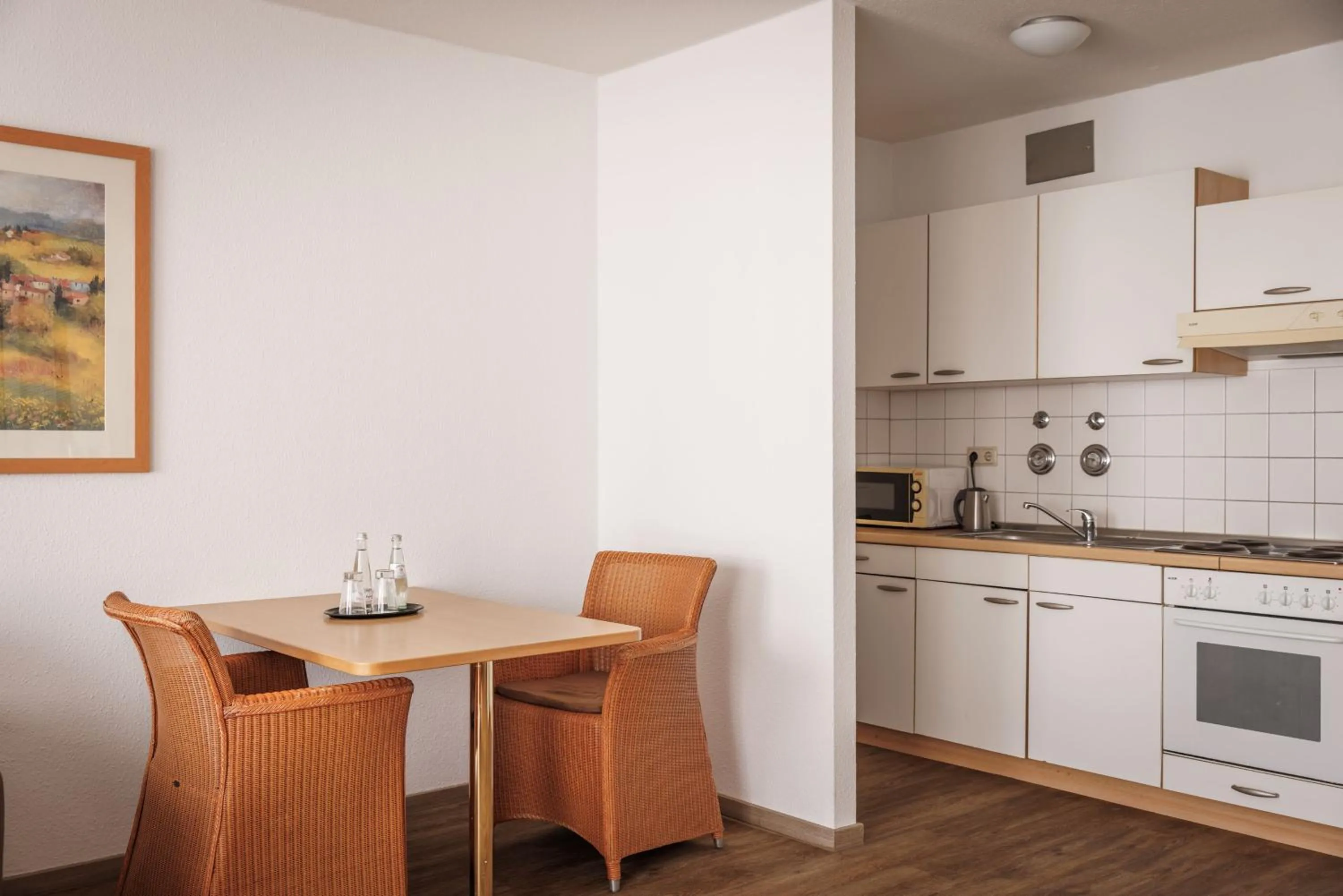 Kitchen or kitchenette in Ariva Boardinghouse Platanenhof