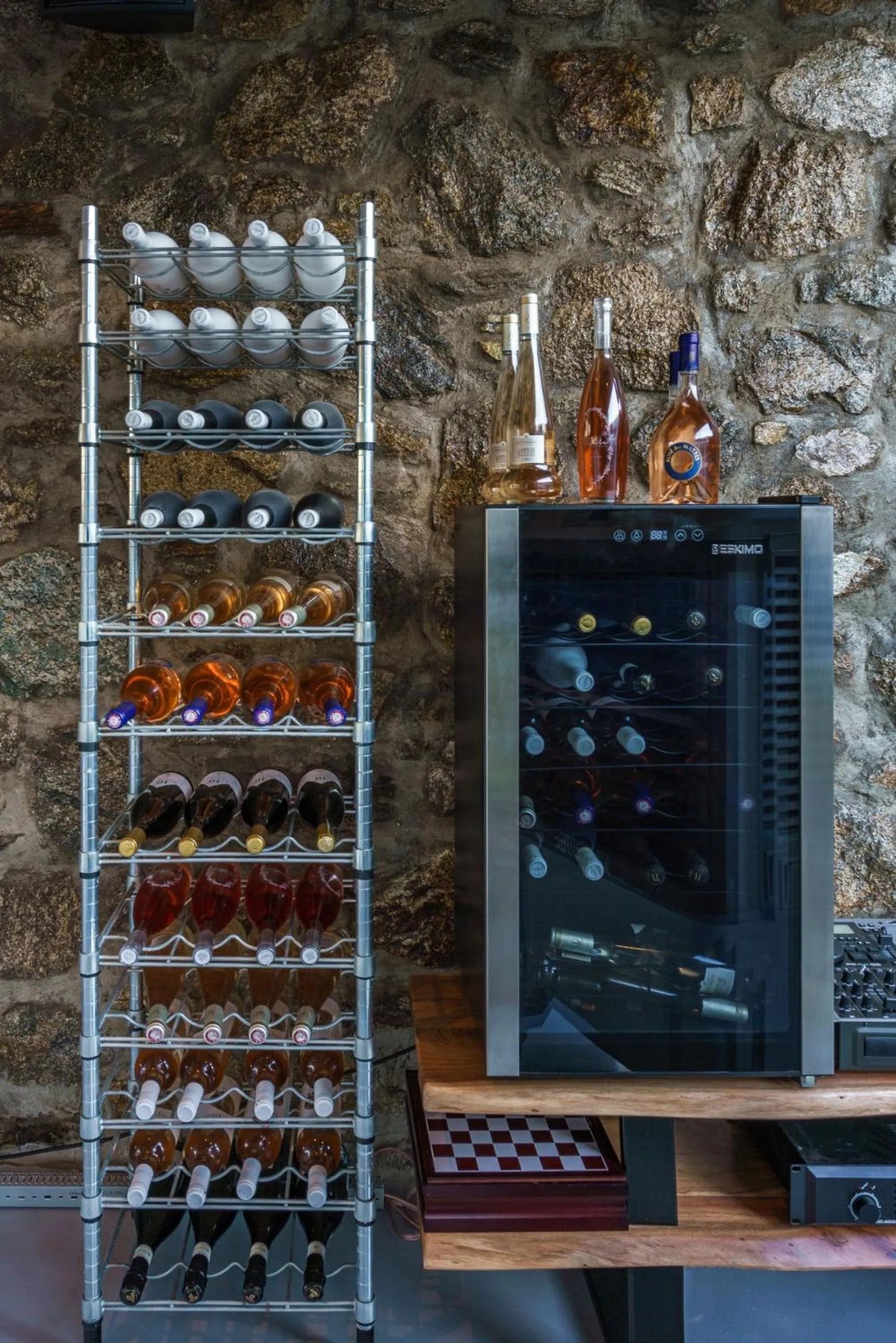 Alcoholic drinks in Bianco a Nero Mykonos