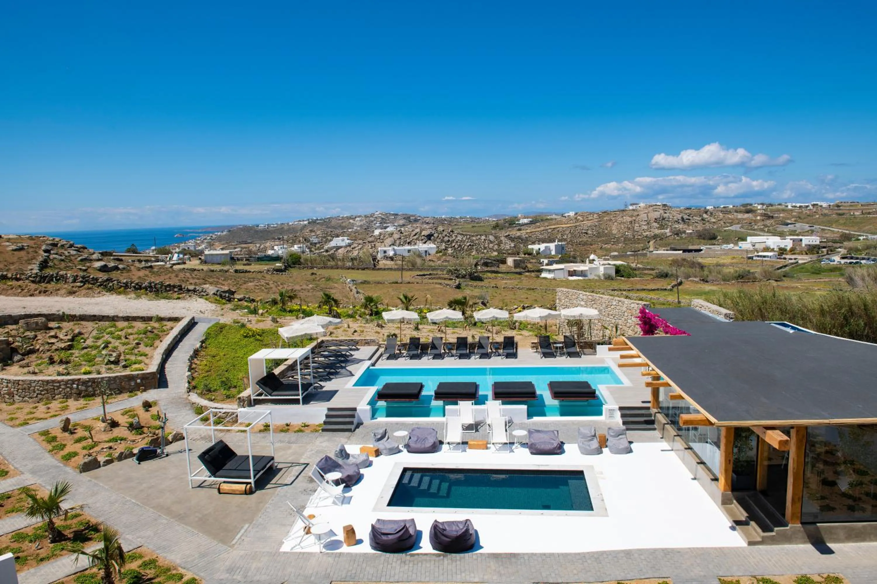 View (from property/room) in Bianco a Nero Mykonos