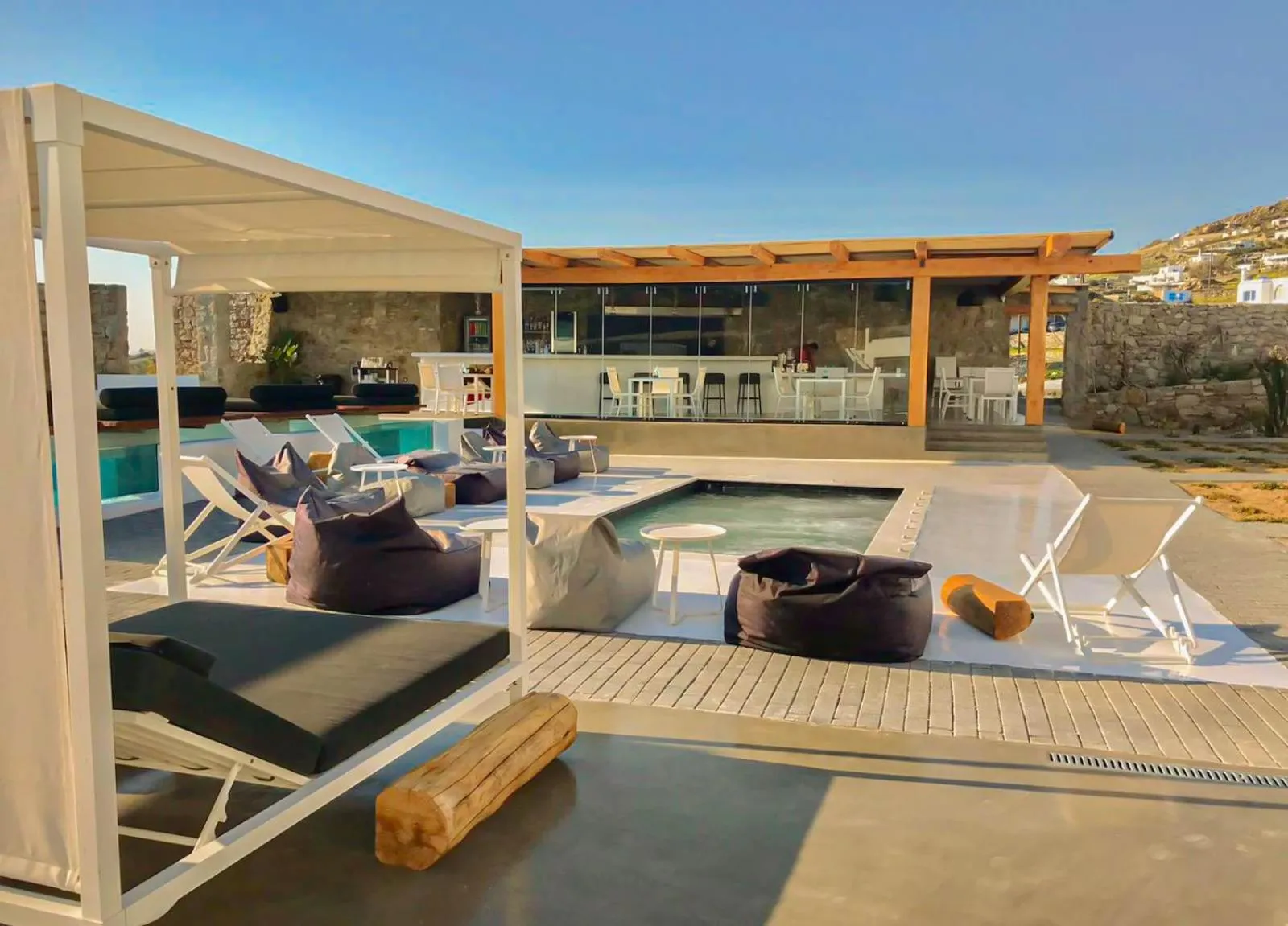 Restaurant/places to eat in Bianco a Nero Mykonos