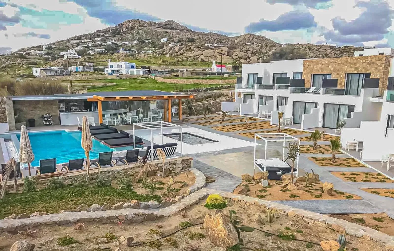 Property building in Bianco a Nero Mykonos