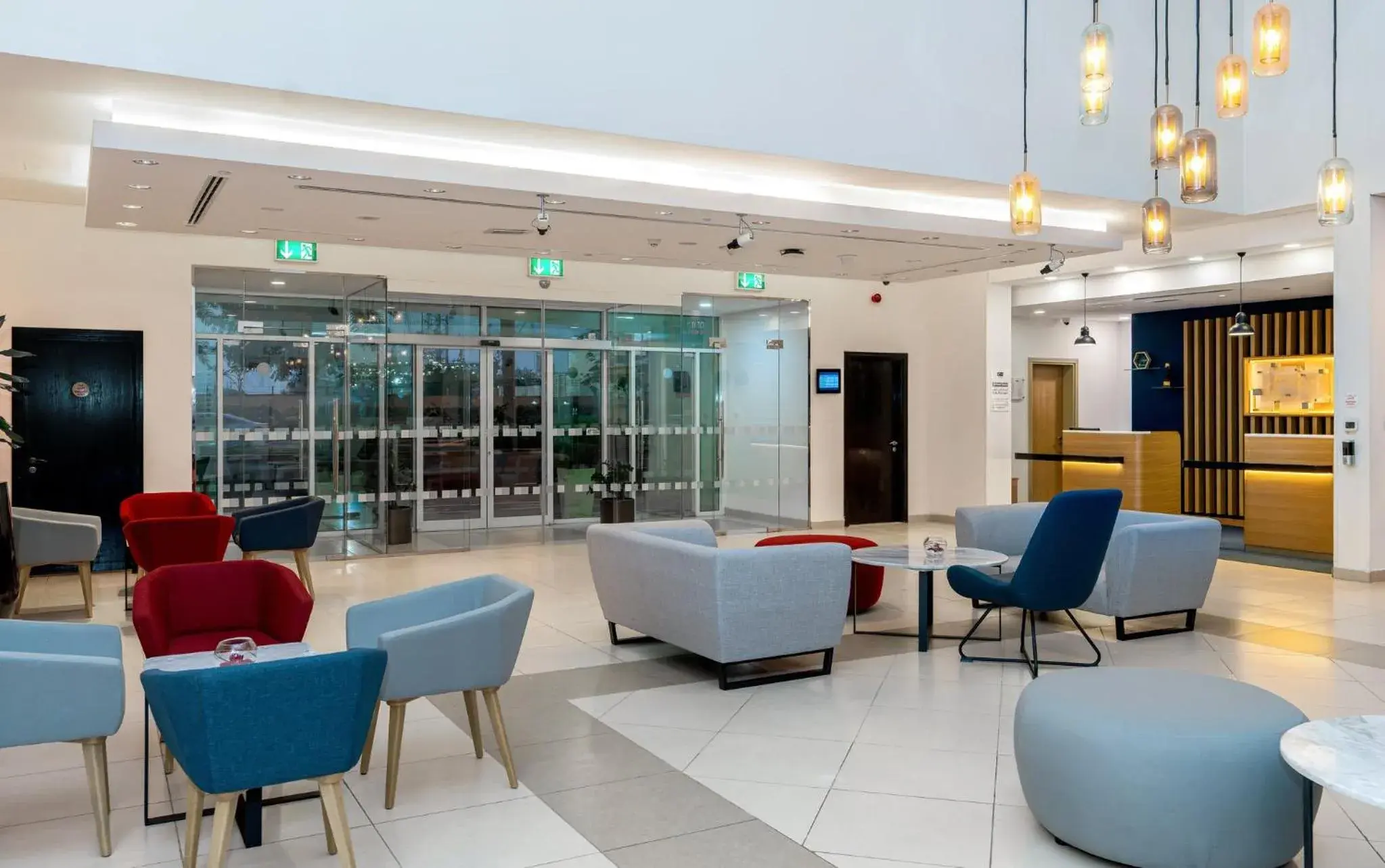 Property building in Holiday Inn Express Dubai, Jumeirah by IHG Property building in Holiday Inn Express Dubai, Jumeirah by IHG