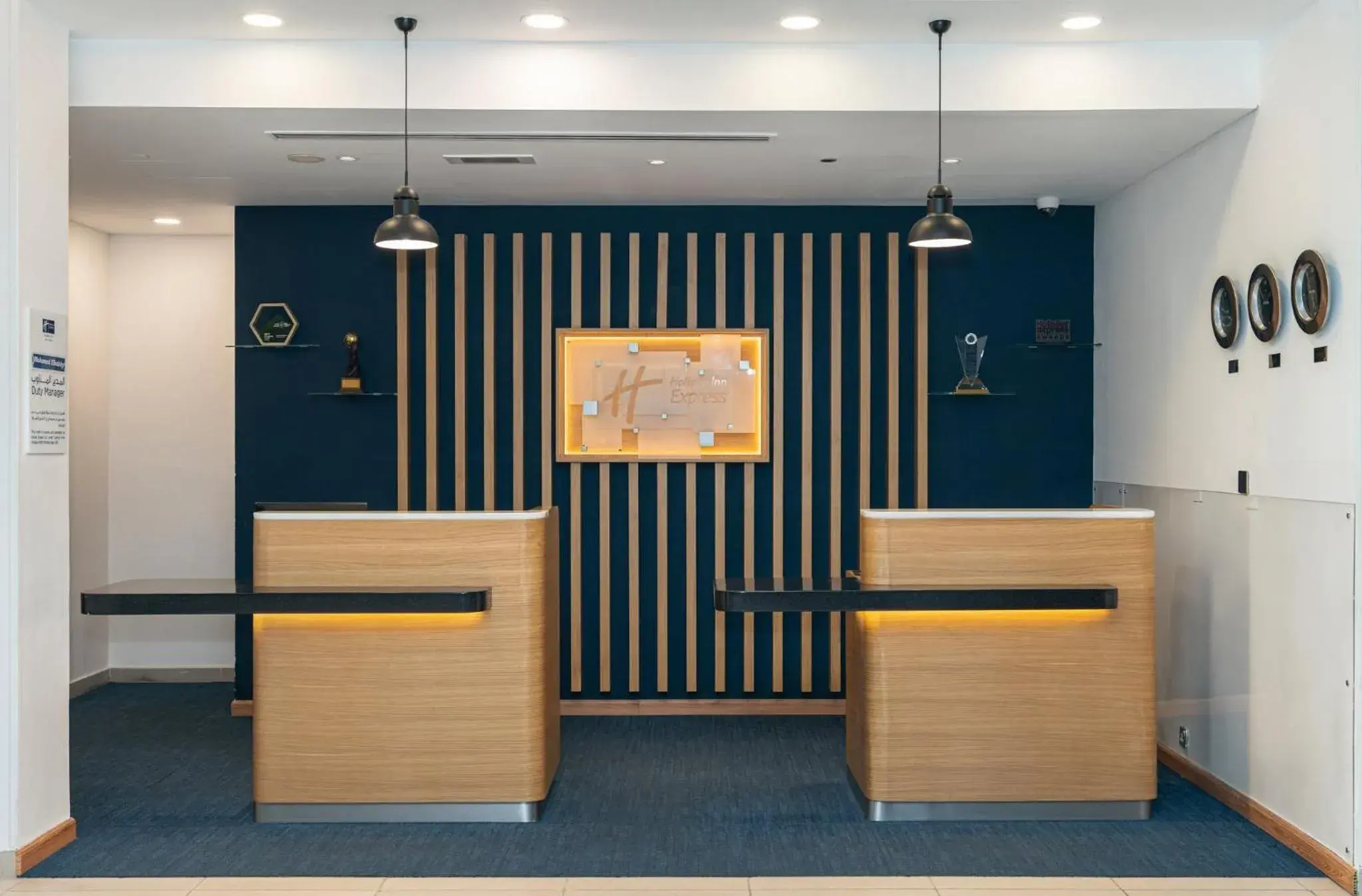 Property building in Holiday Inn Express Dubai, Jumeirah by IHG Property building in Holiday Inn Express Dubai, Jumeirah by IHG