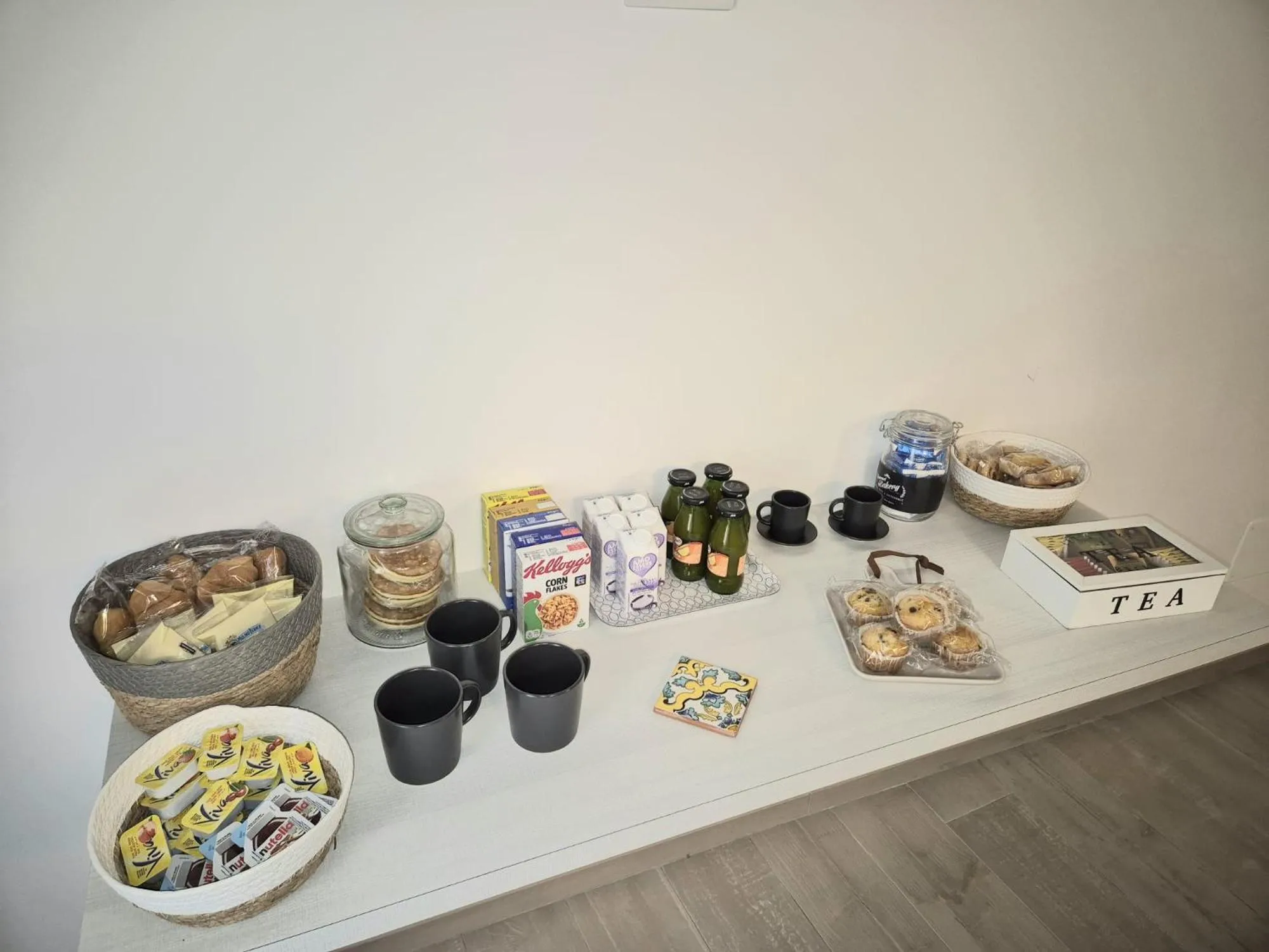 Food and drinks in La Memolina B&B