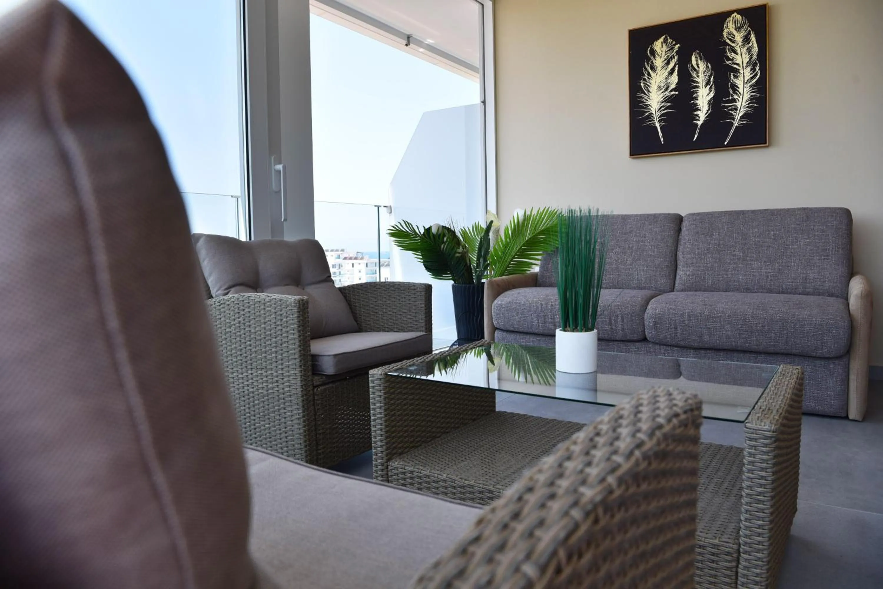 Bed in 6 Milje Hotel