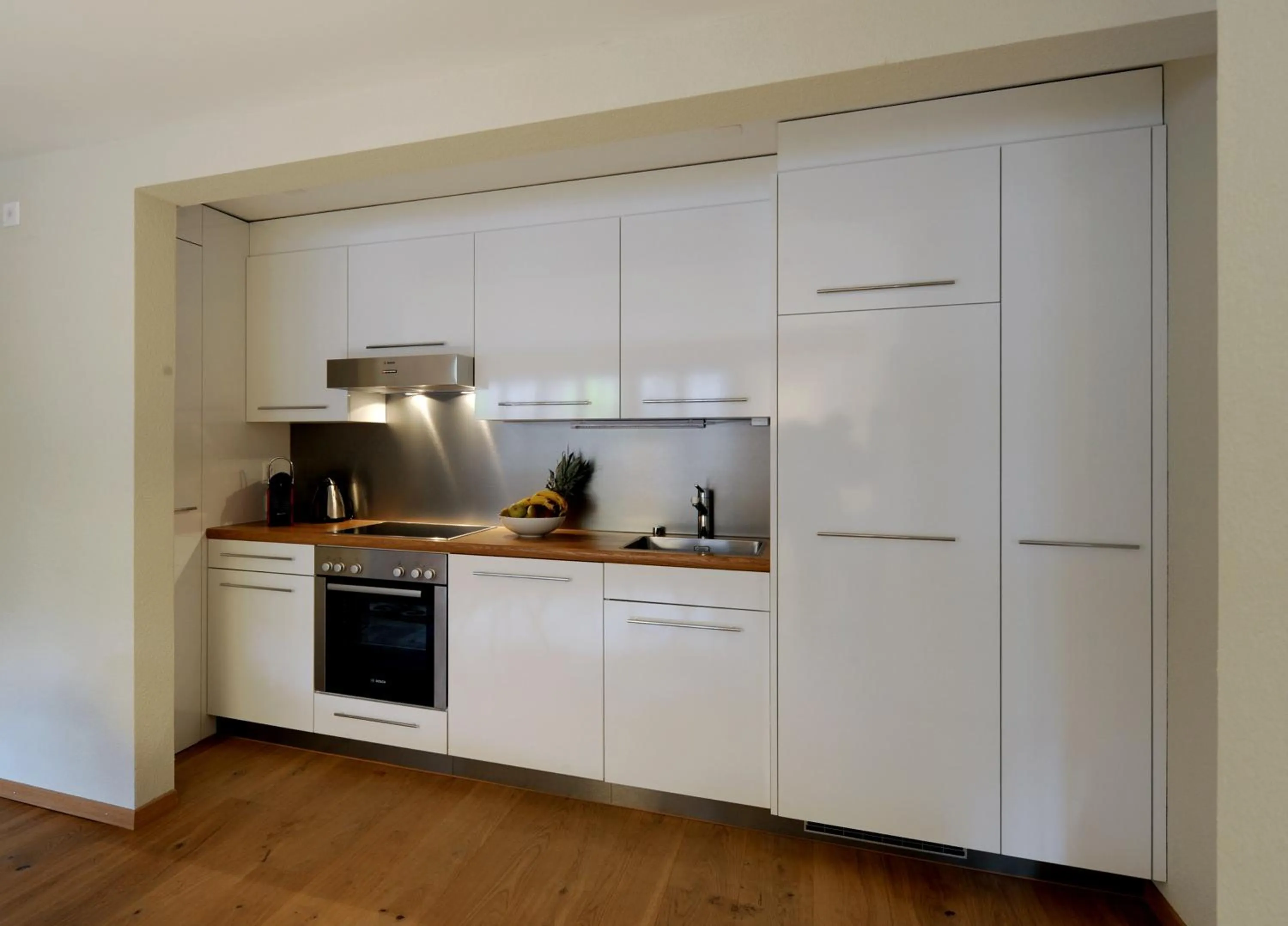 Kitchen or kitchenette in Hotel-Restaurant zum Gade