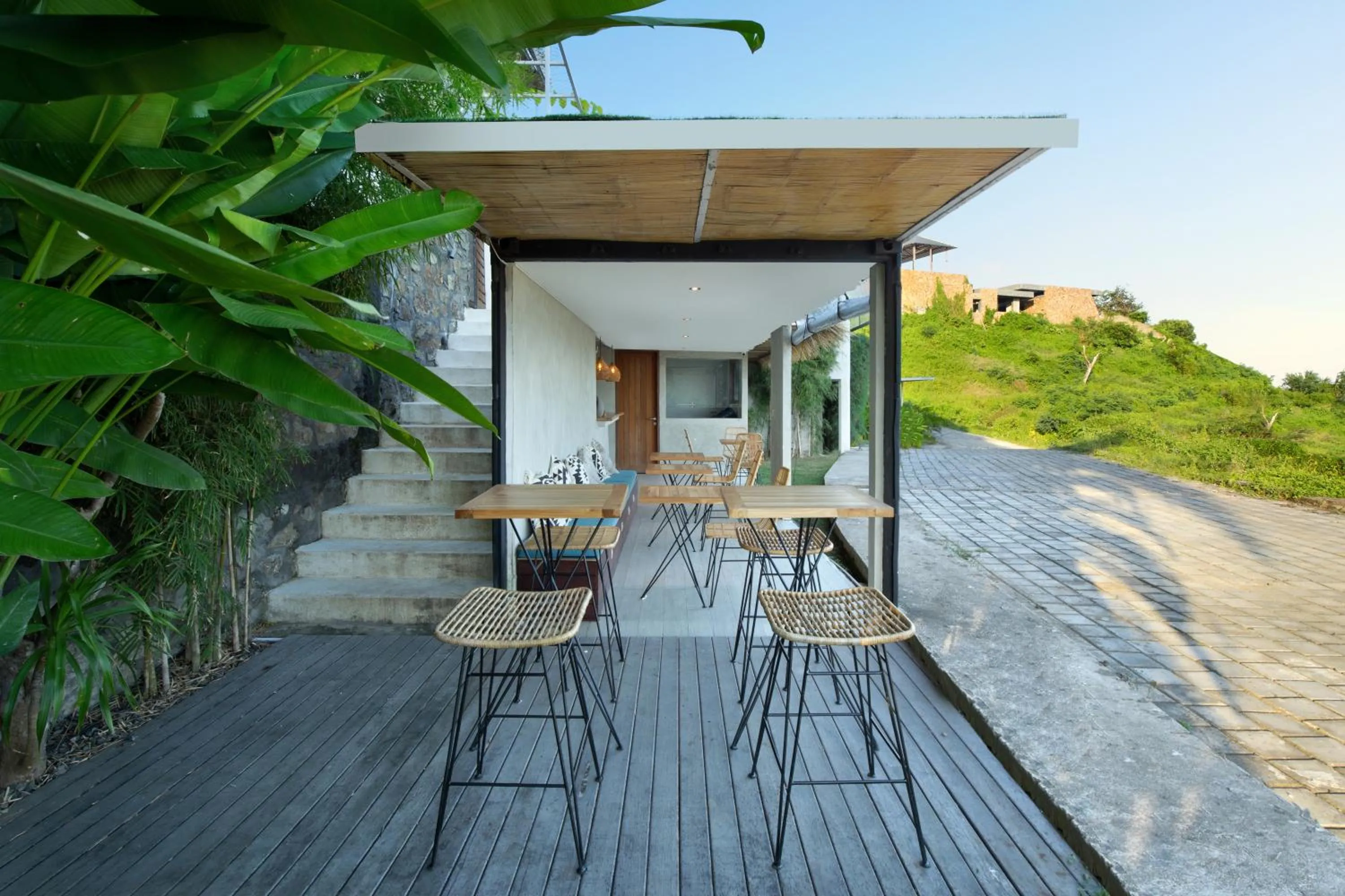 Restaurant/places to eat in Telescope Villas Lombok