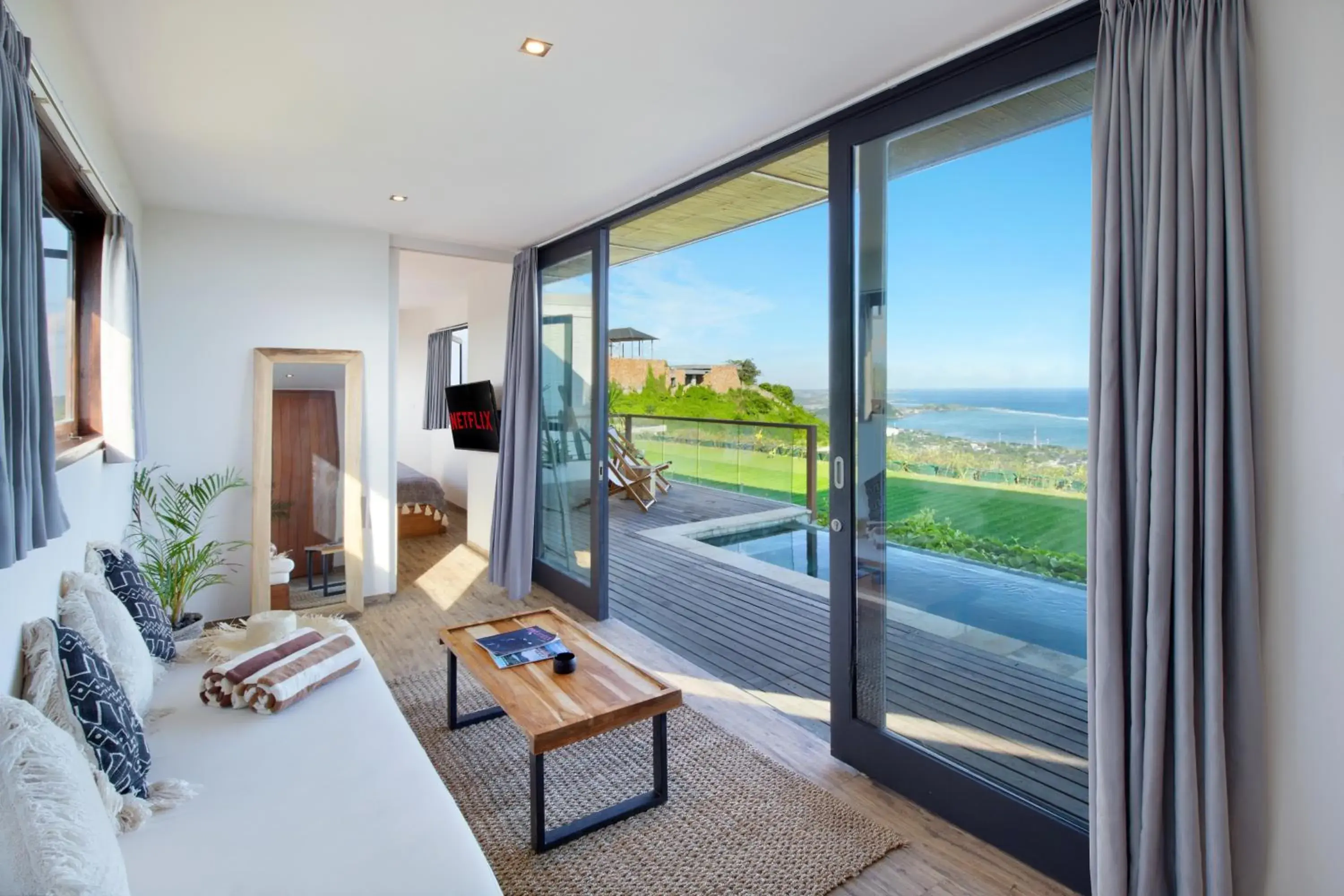 Sea view in Telescope Villas Lombok Sea view in Telescope Villas Lombok