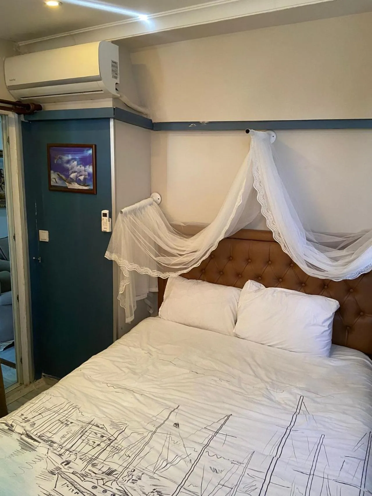 Bed in Şirinyer Elit Residance Apart Hotel