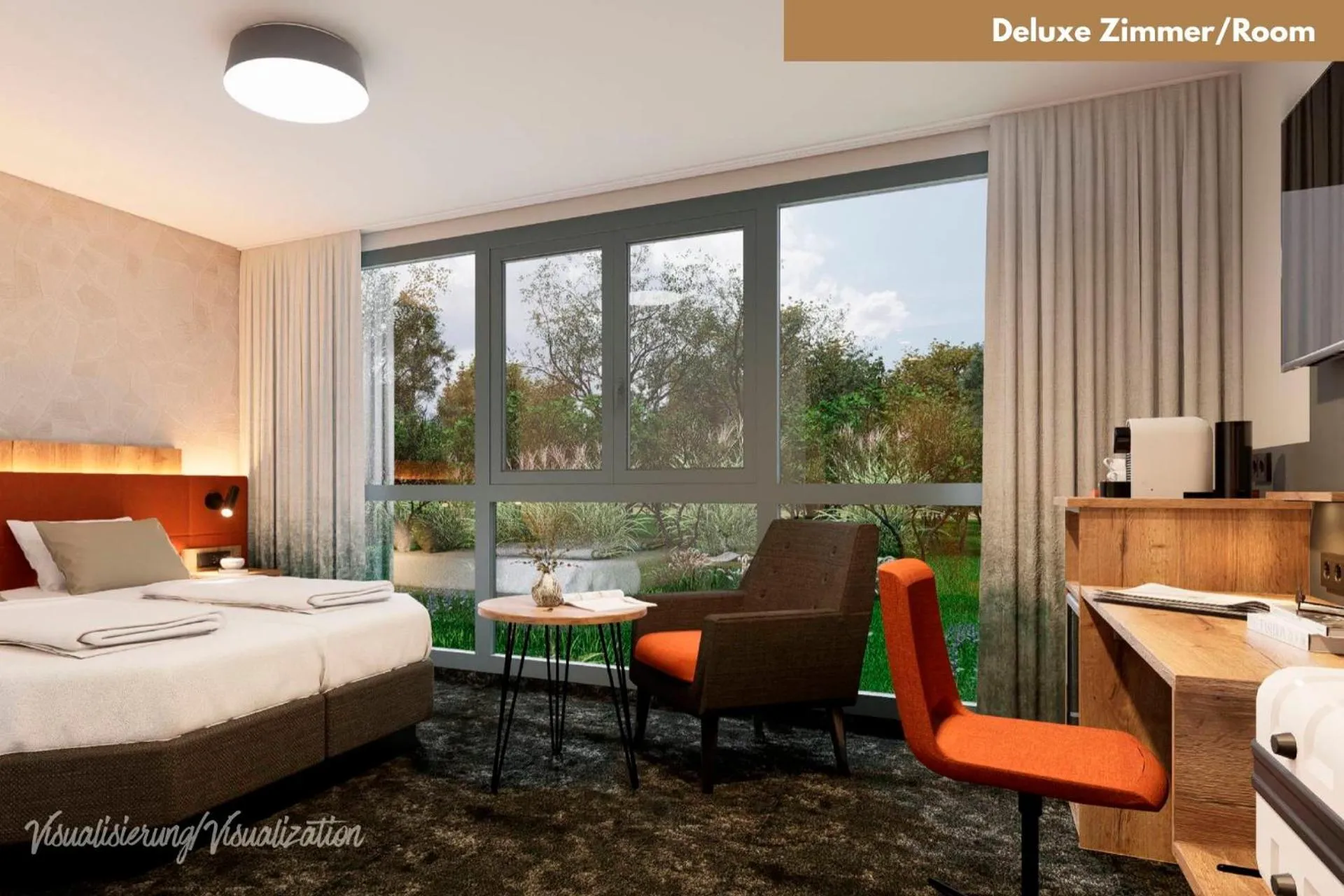 Photo of the whole room, Bed in Hotel Zur Post