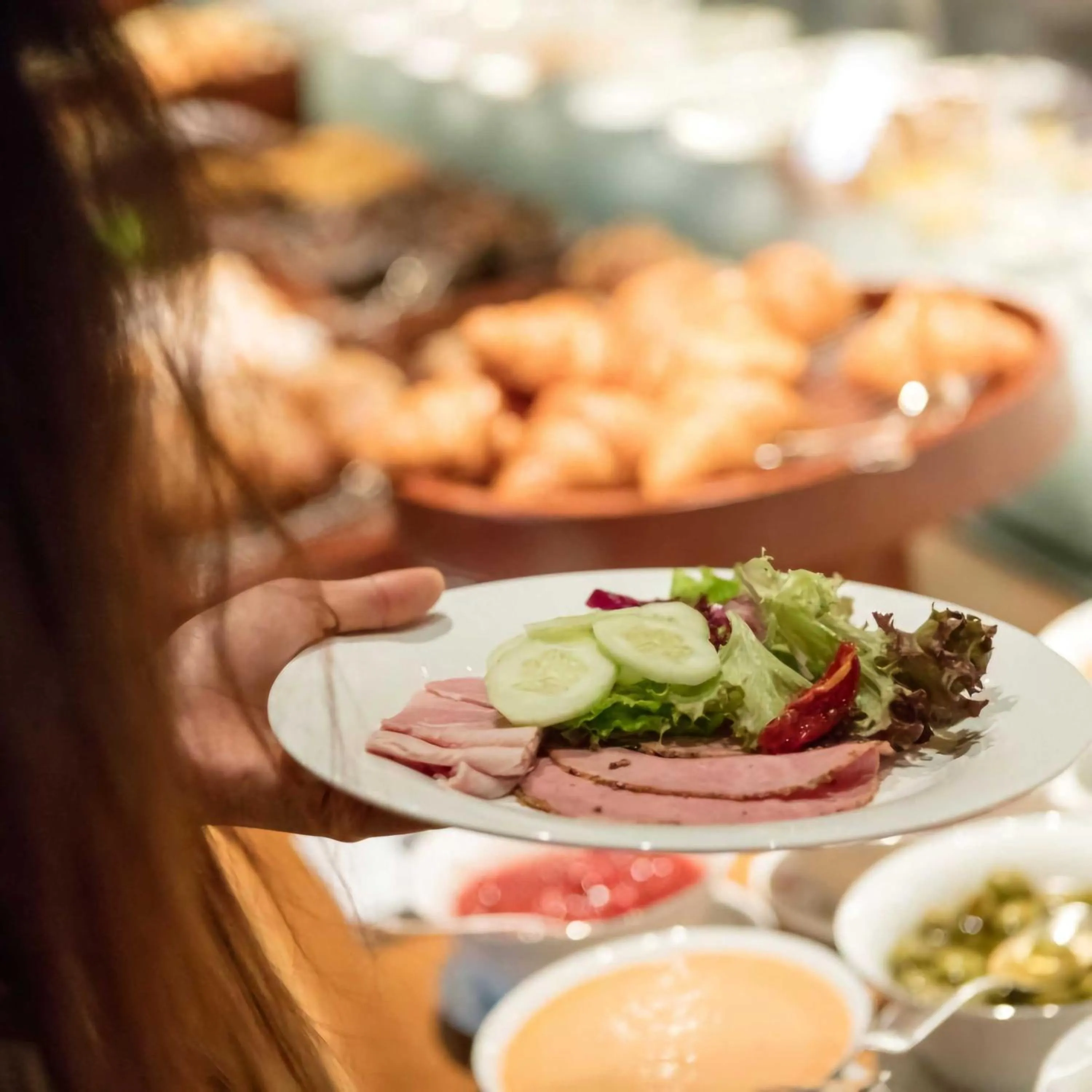 Buffet breakfast in Poleczki Residence Apartments