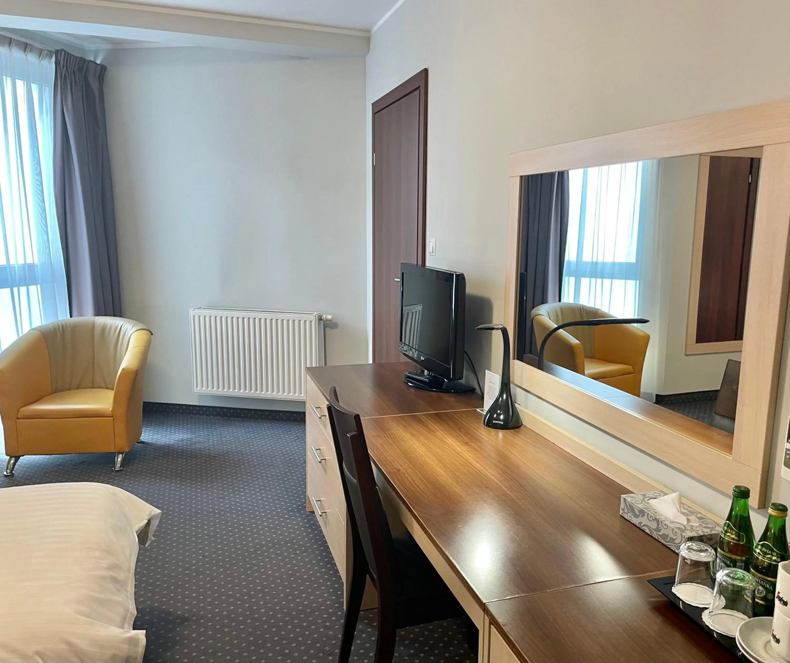 Bed in Poleczki Residence Apartments