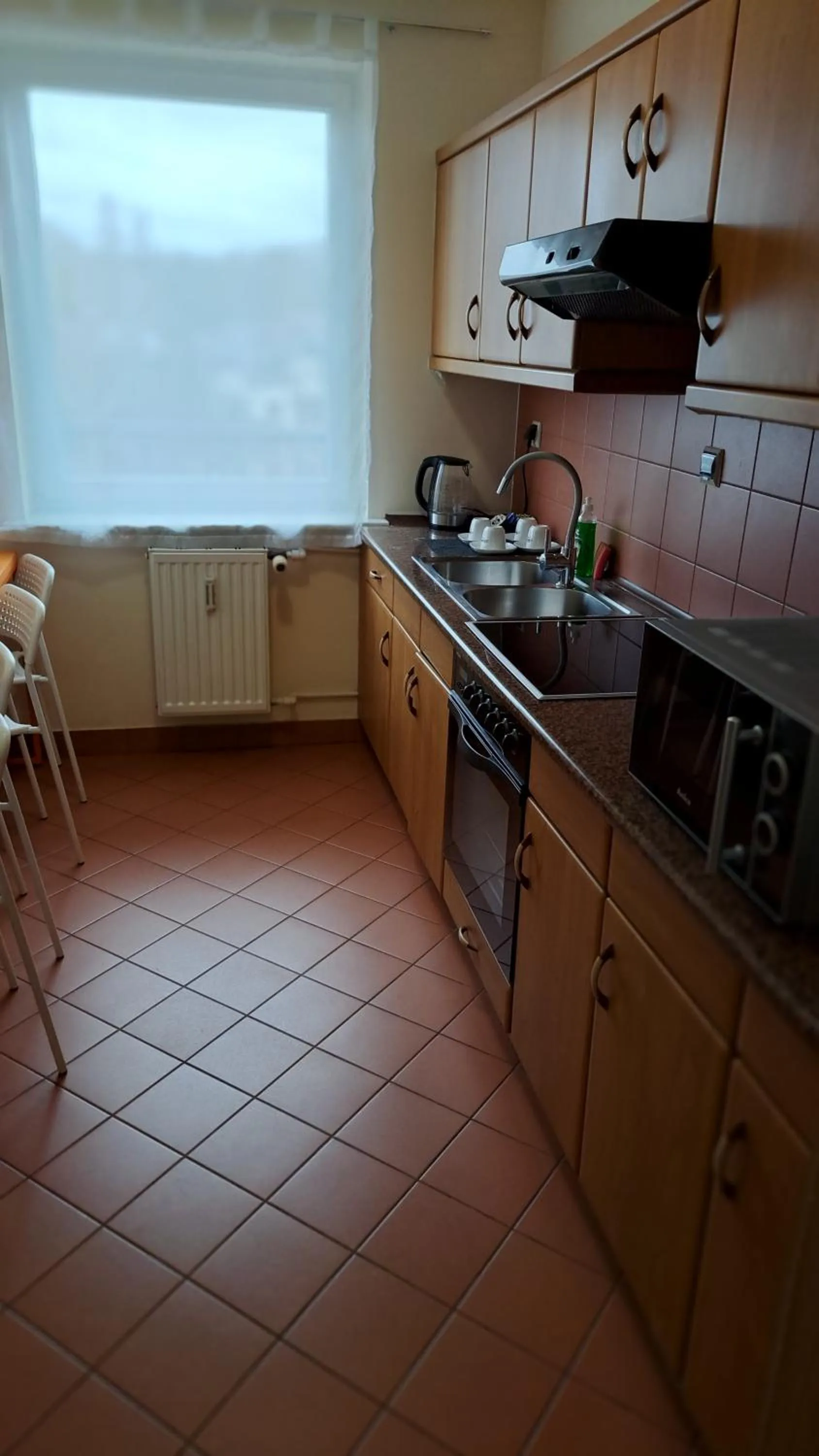 Kitchen or kitchenette in Poleczki Residence Apartments