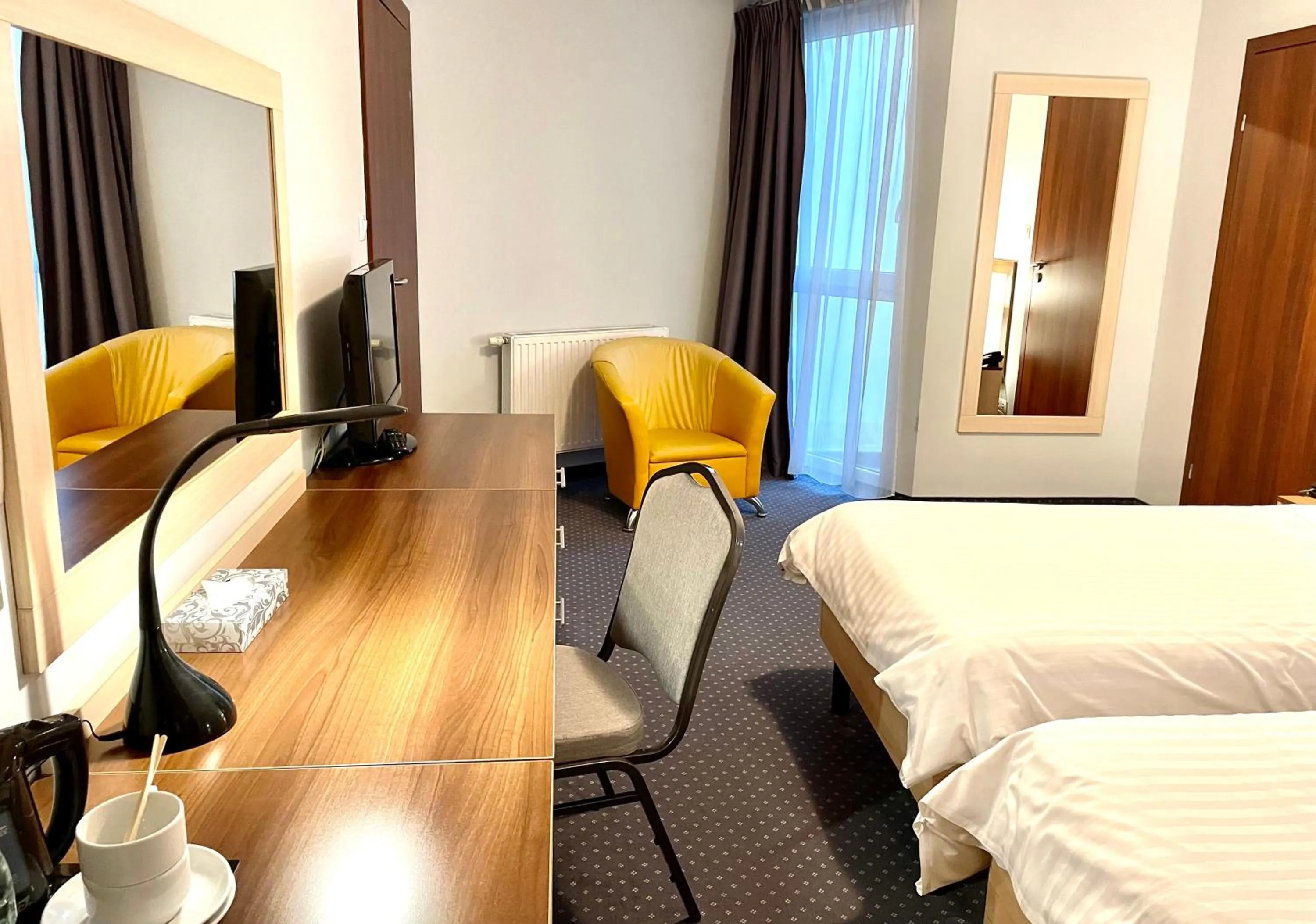 Bed in Poleczki Residence Apartments