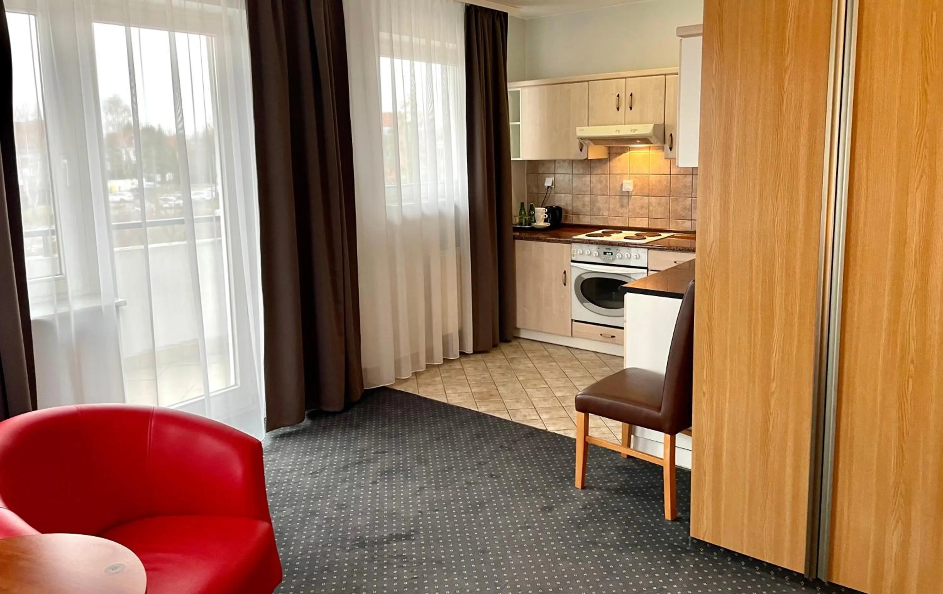 Coffee/tea facilities in Poleczki Residence Apartments