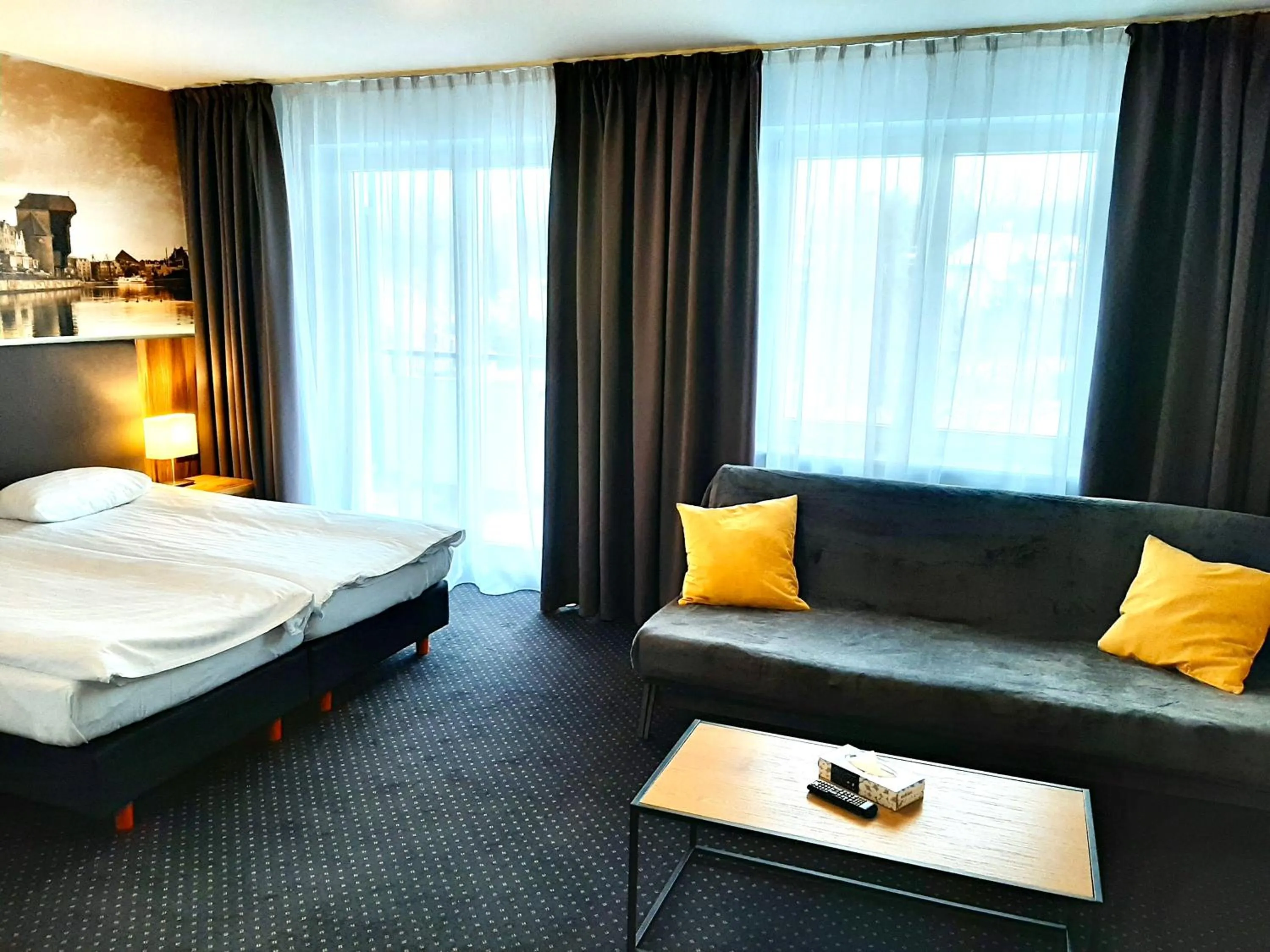 Bed in Poleczki Residence Apartments