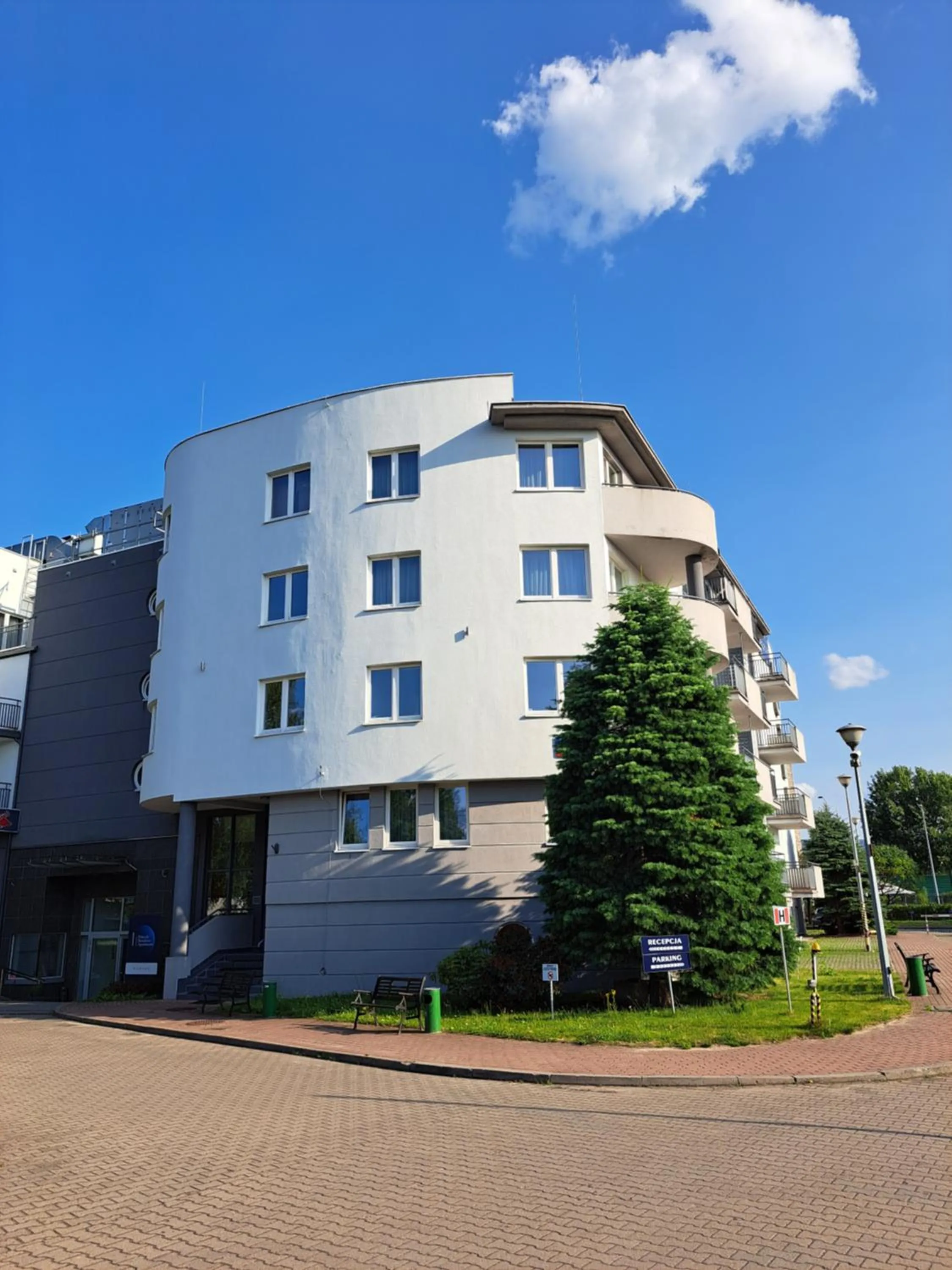 Property building in Poleczki Residence Apartments