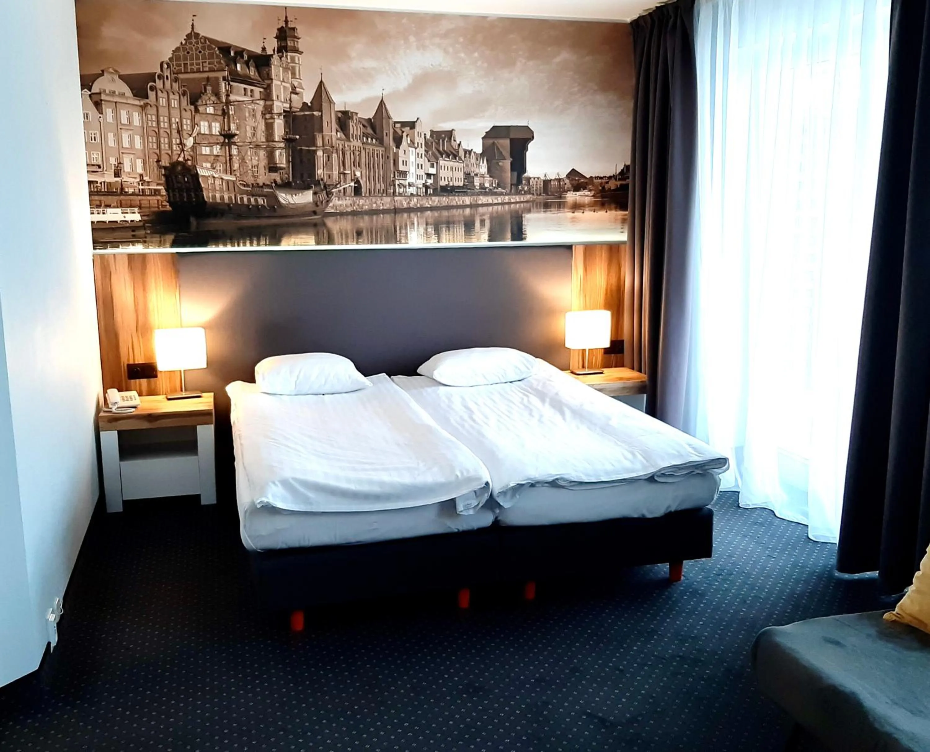 Bed in Poleczki Residence Apartments