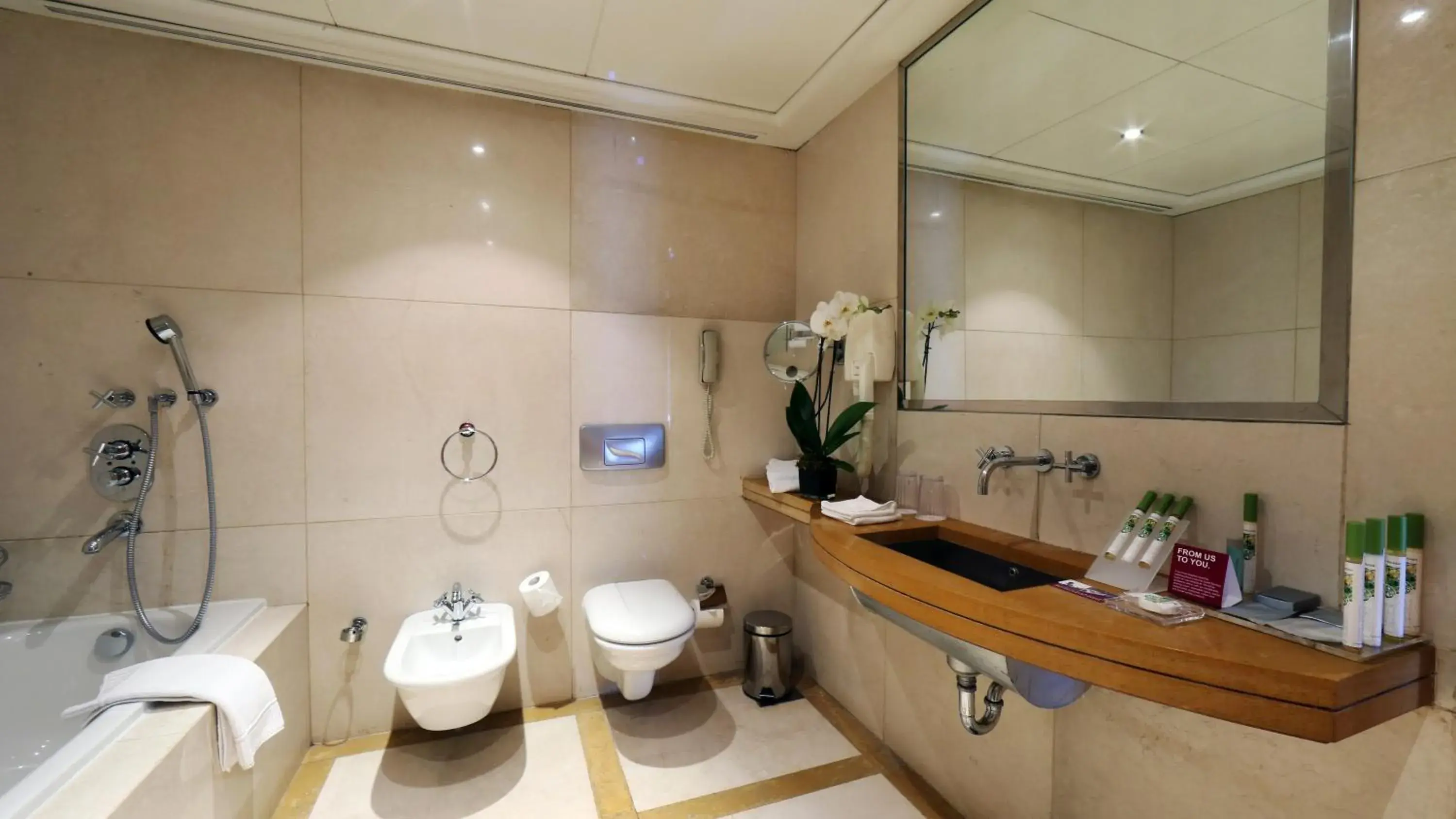 Bathroom in Crowne Plaza Hamra Beirut by IHG Bathroom in Crowne Plaza Hamra Beirut by IHG