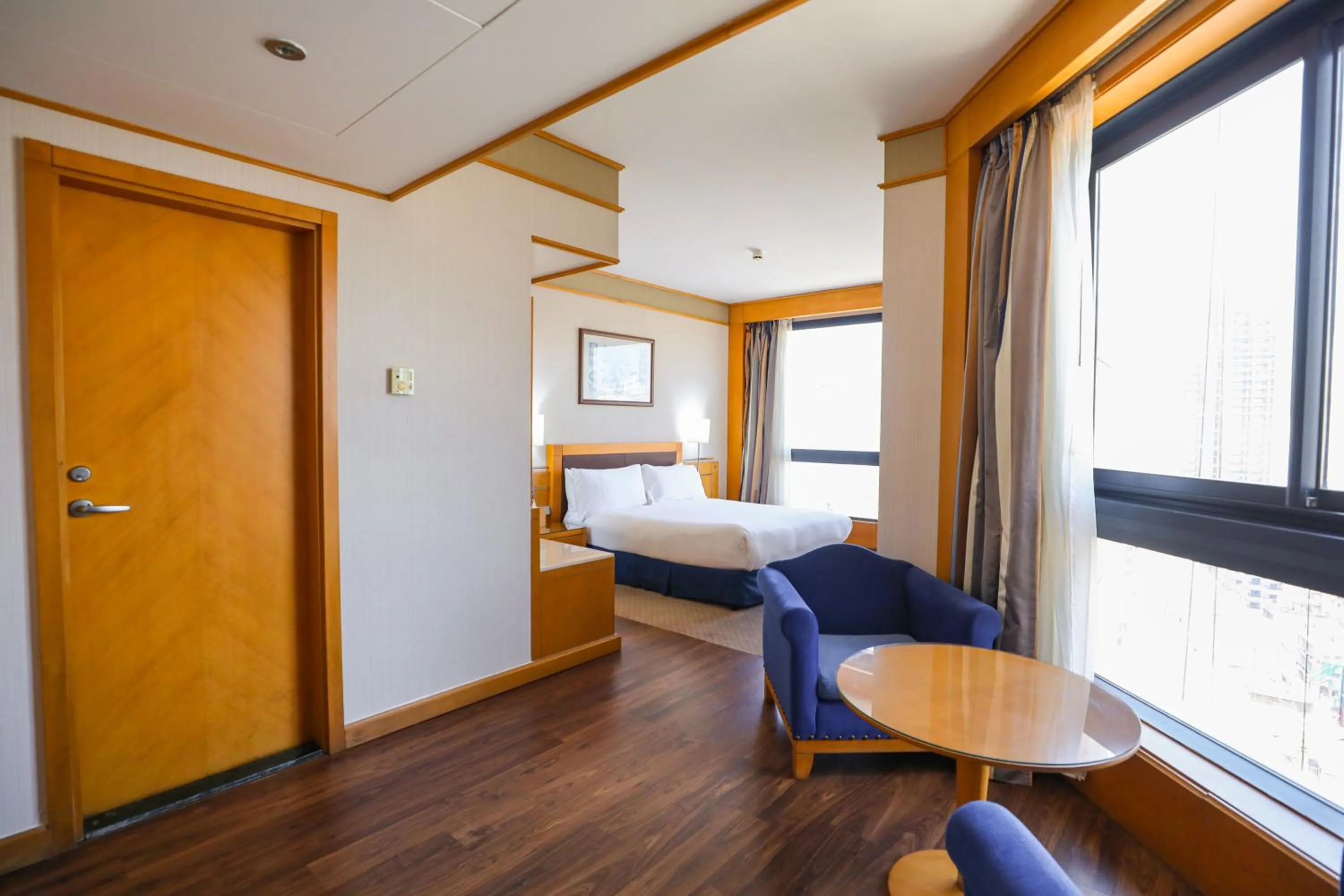 Bed in Crowne Plaza Hamra Beirut by IHG