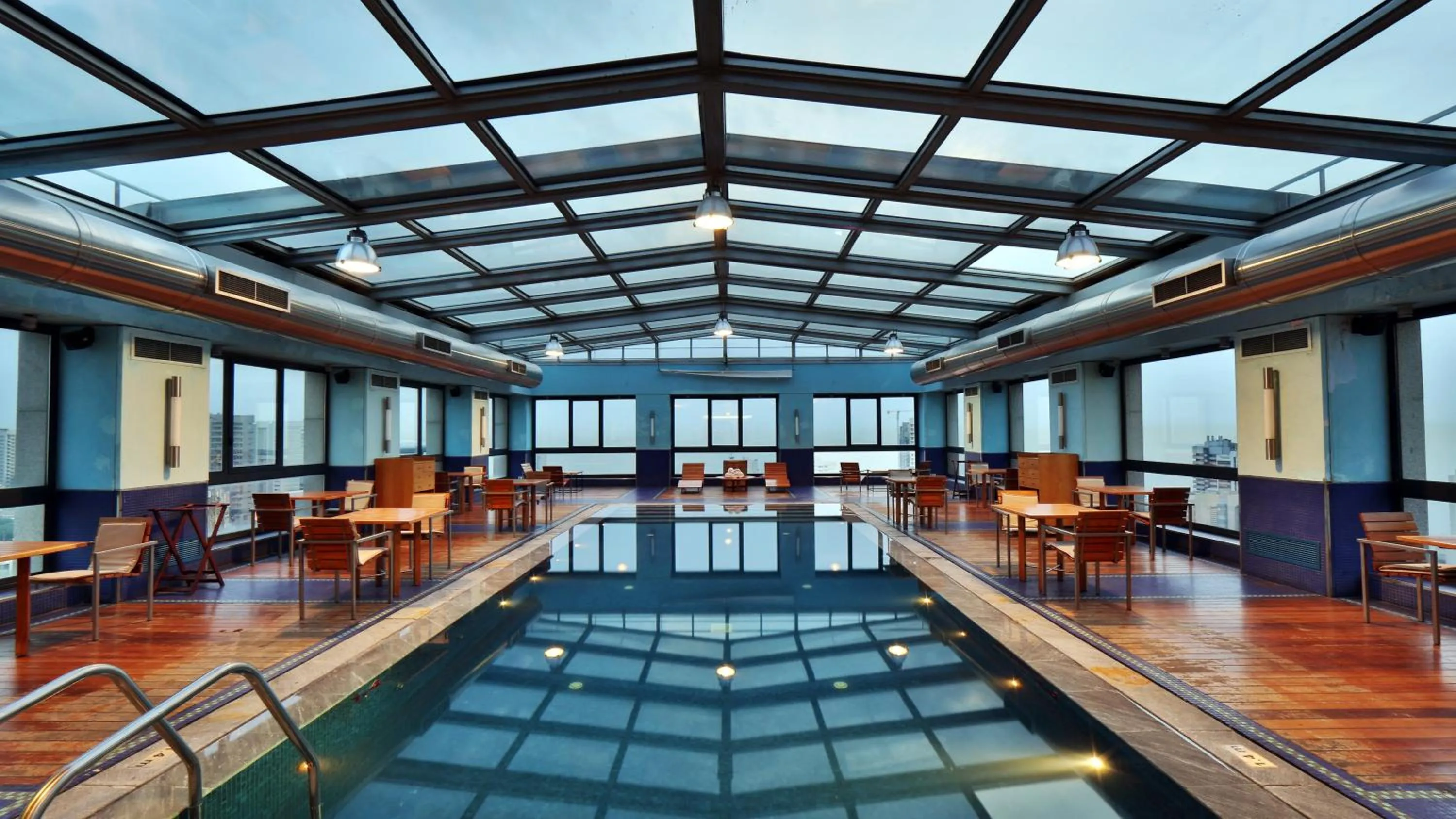 Swimming pool in Crowne Plaza Hamra Beirut by IHG