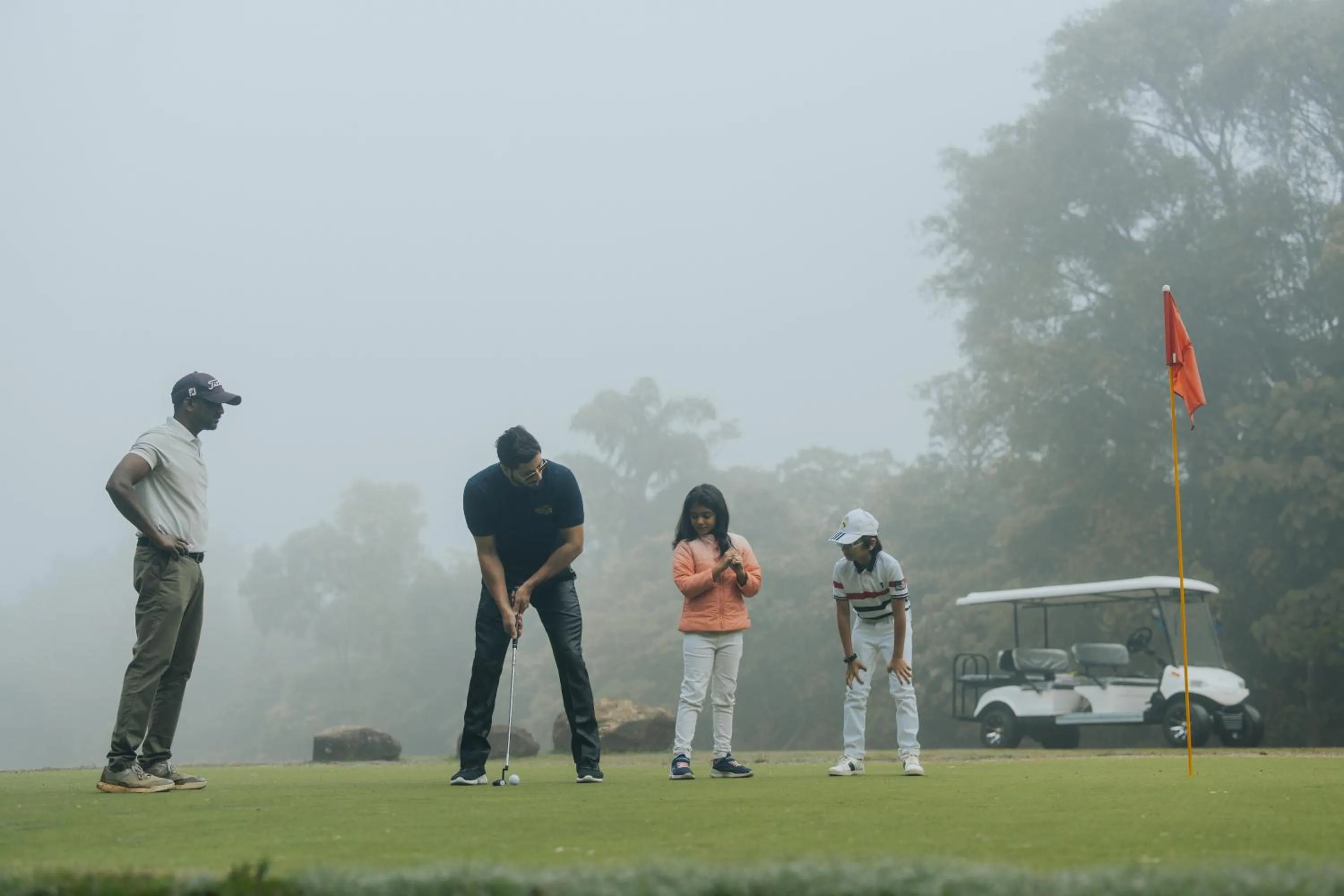 Golfcourse in Montrose Golf Resort and Spa - Coorg