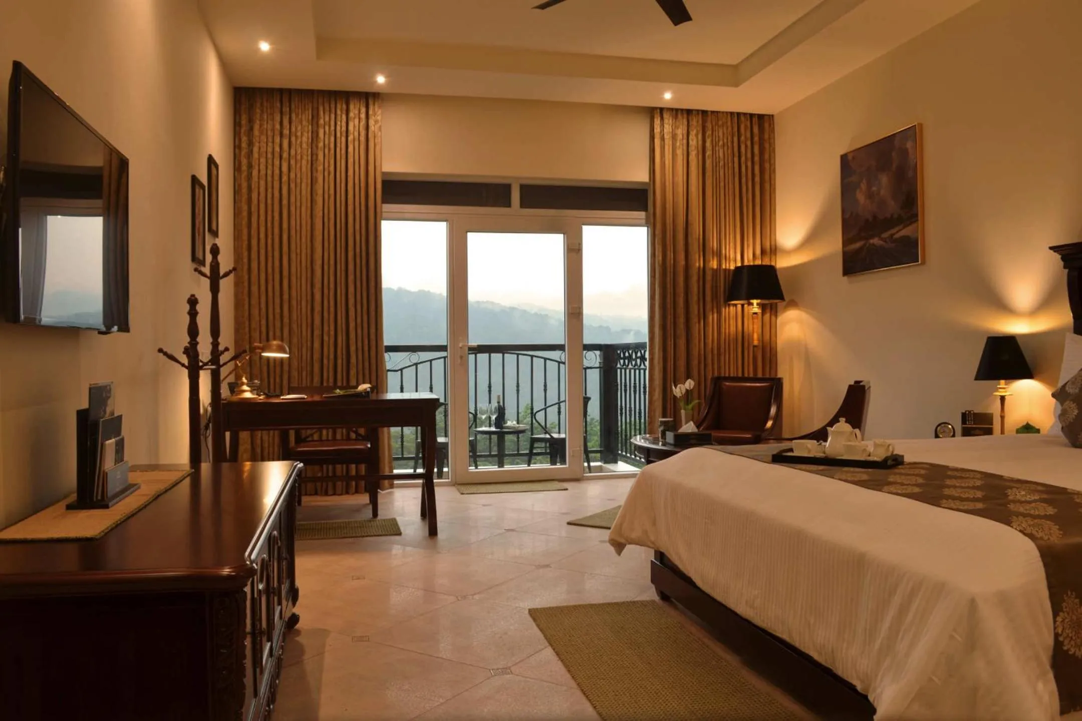 Bedroom, Bed in Montrose Golf Resort and Spa - Coorg