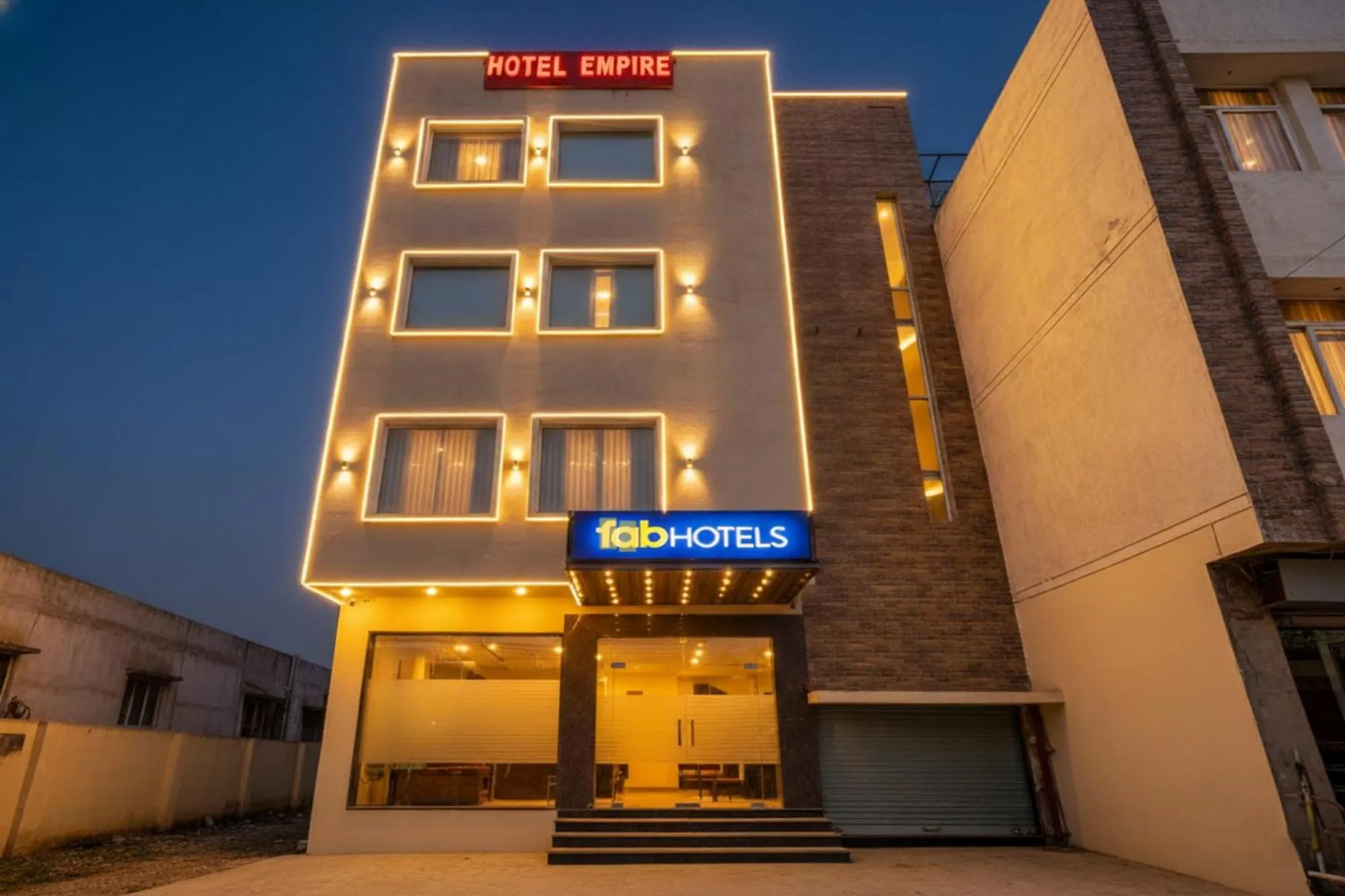 Property building in FabHotel Prime Empire