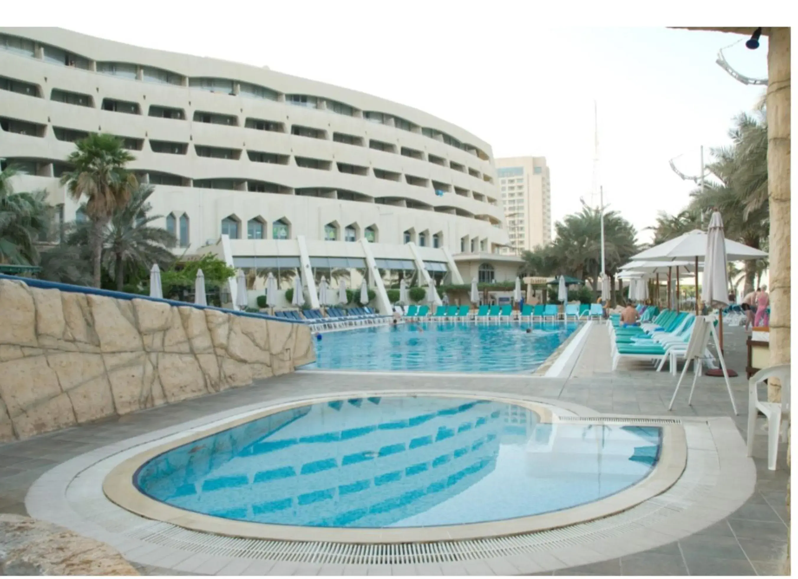 Swimming pool in Occidental Sharjah Grand Swimming pool in Occidental Sharjah Grand