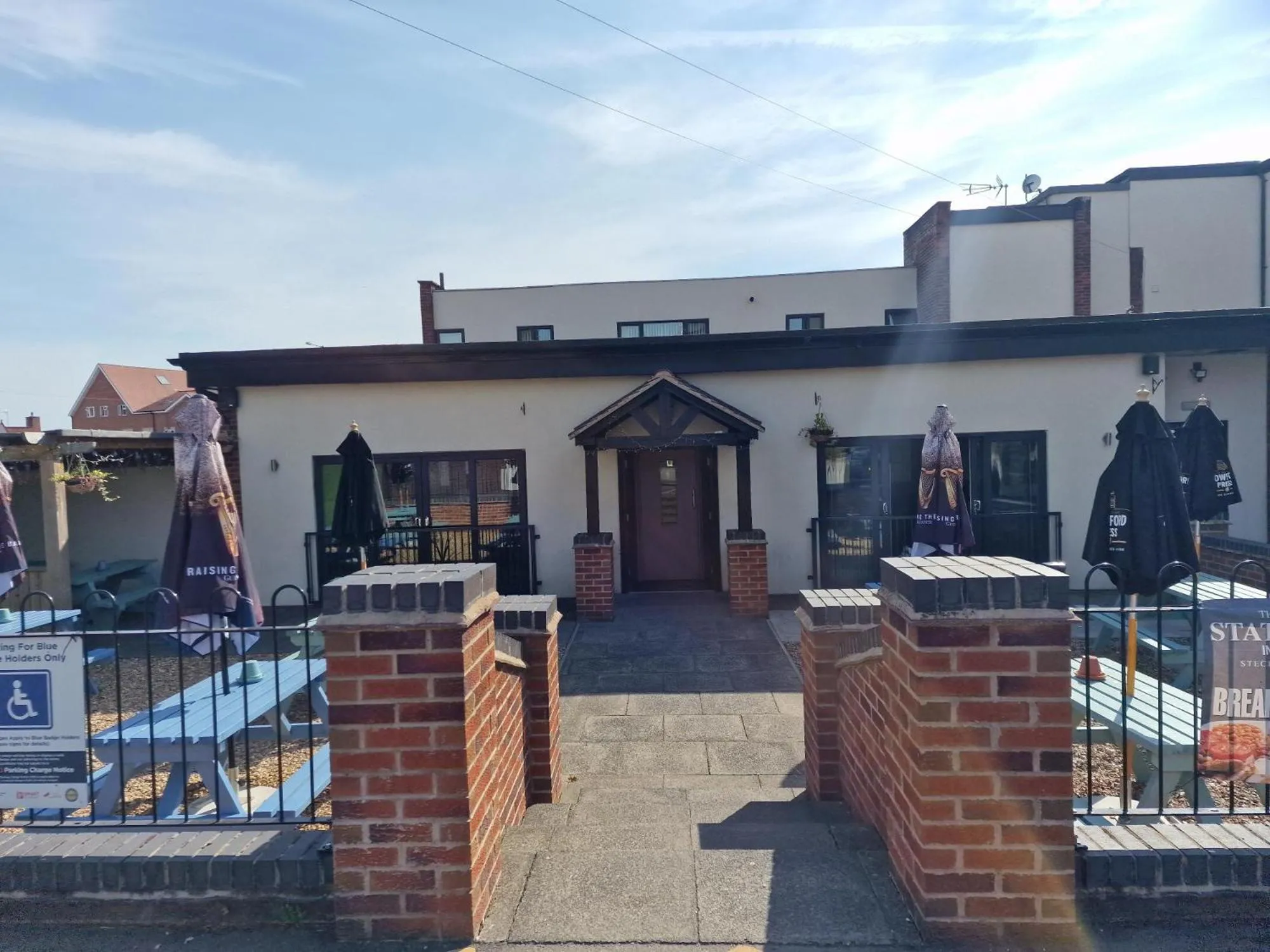 Garden in The Station Inn