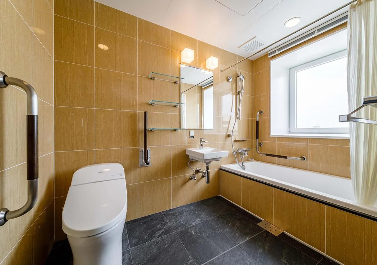 Bathroom in APA Hotel Hakata Ekimae 2Chome