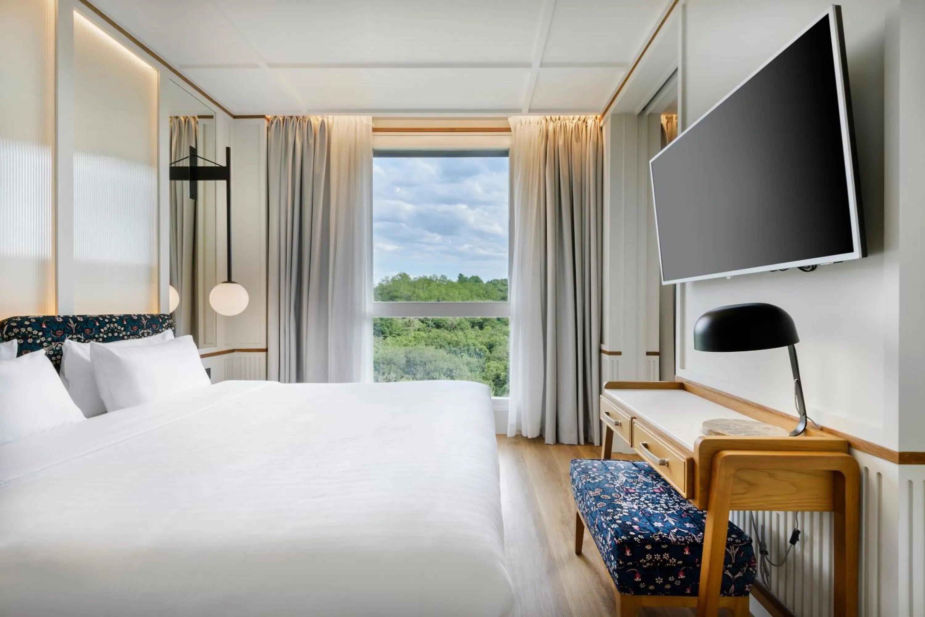 Bed in Hotel Tres Reyes San Sebastián