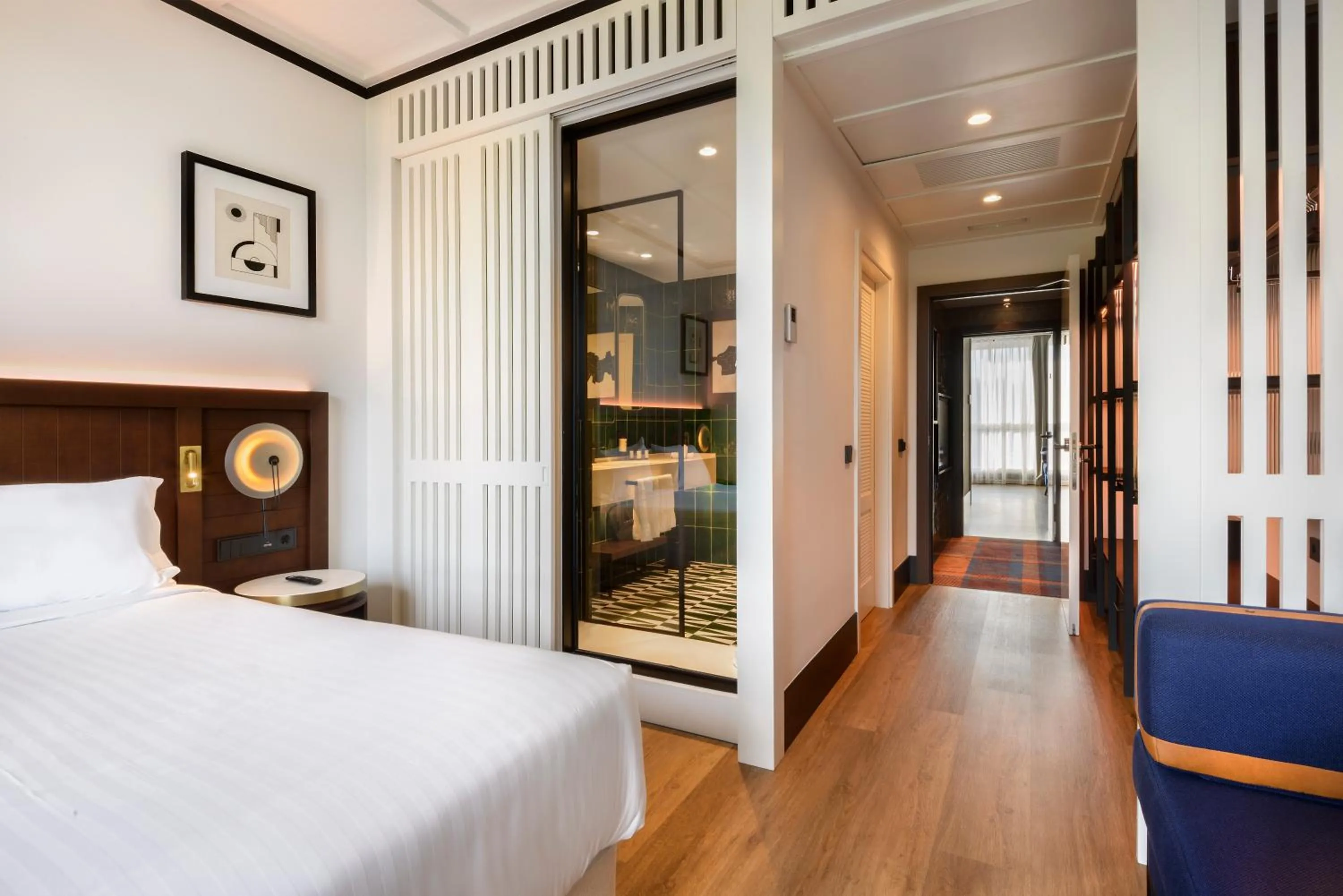 Bed in Hotel Tres Reyes San Sebastián