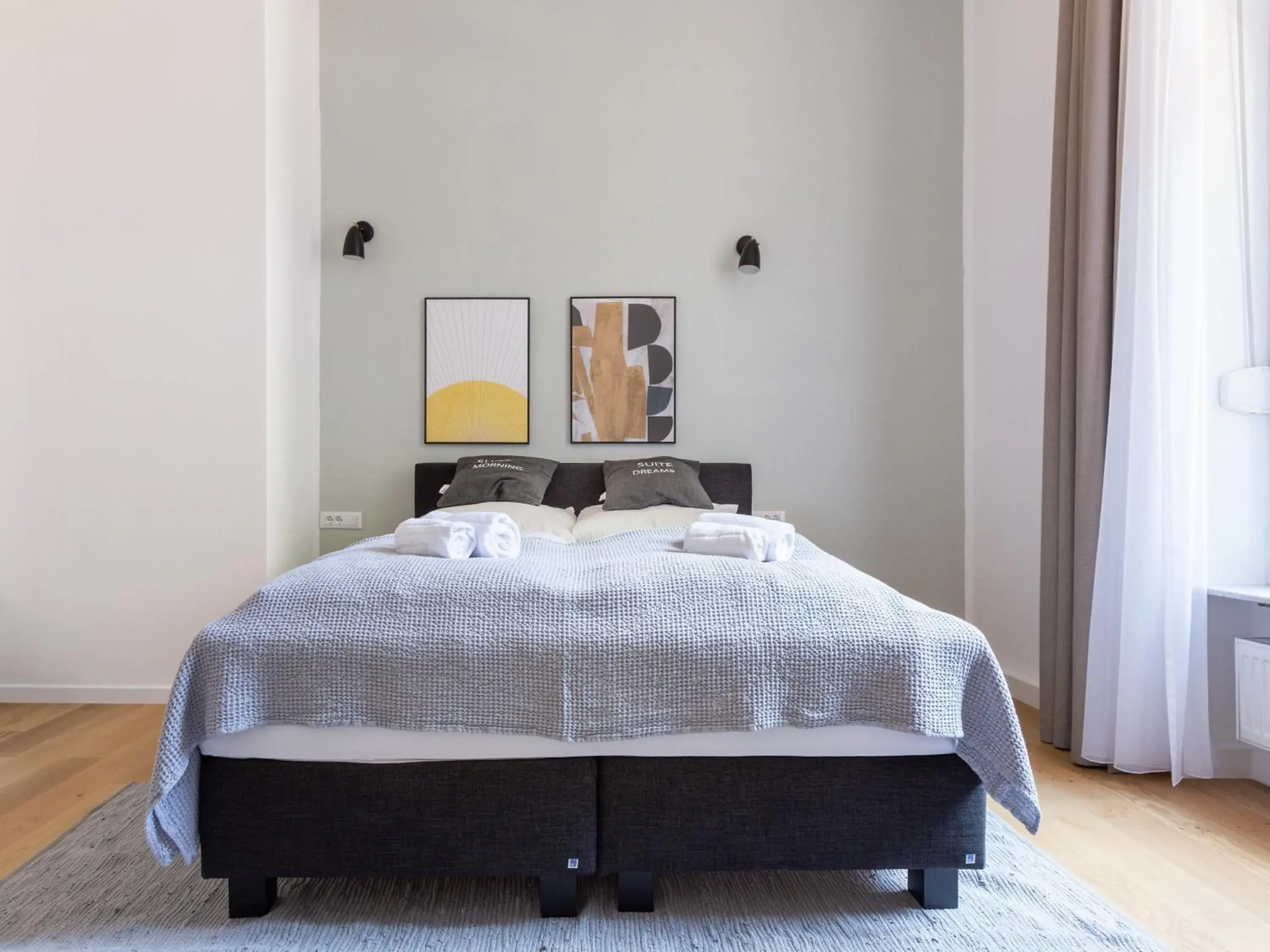 Bed in Limehome Baden-Baden Bäderstraße Bed in Limehome Baden-Baden Bäderstraße