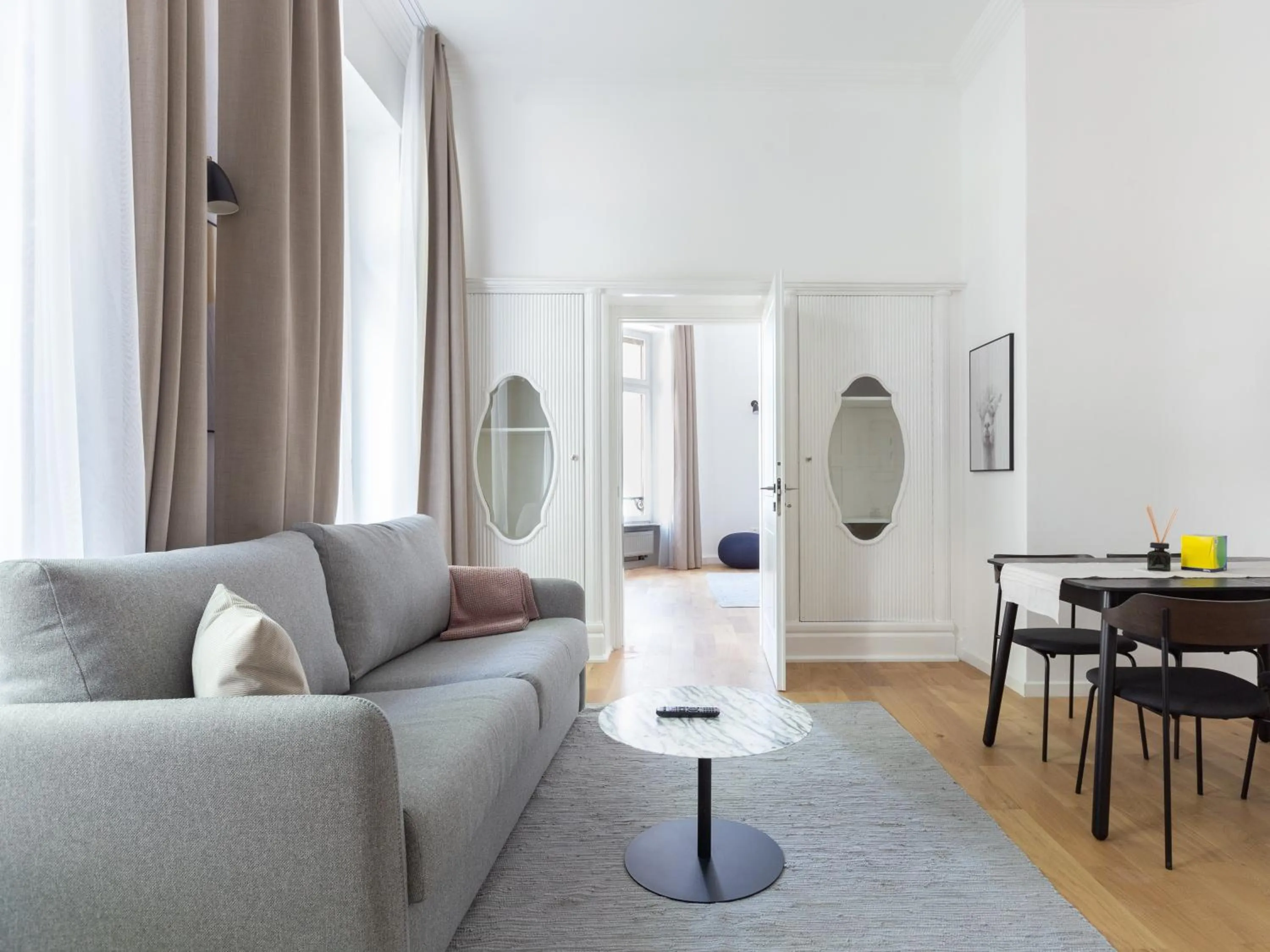 Living room in Limehome Baden-Baden Bäderstraße