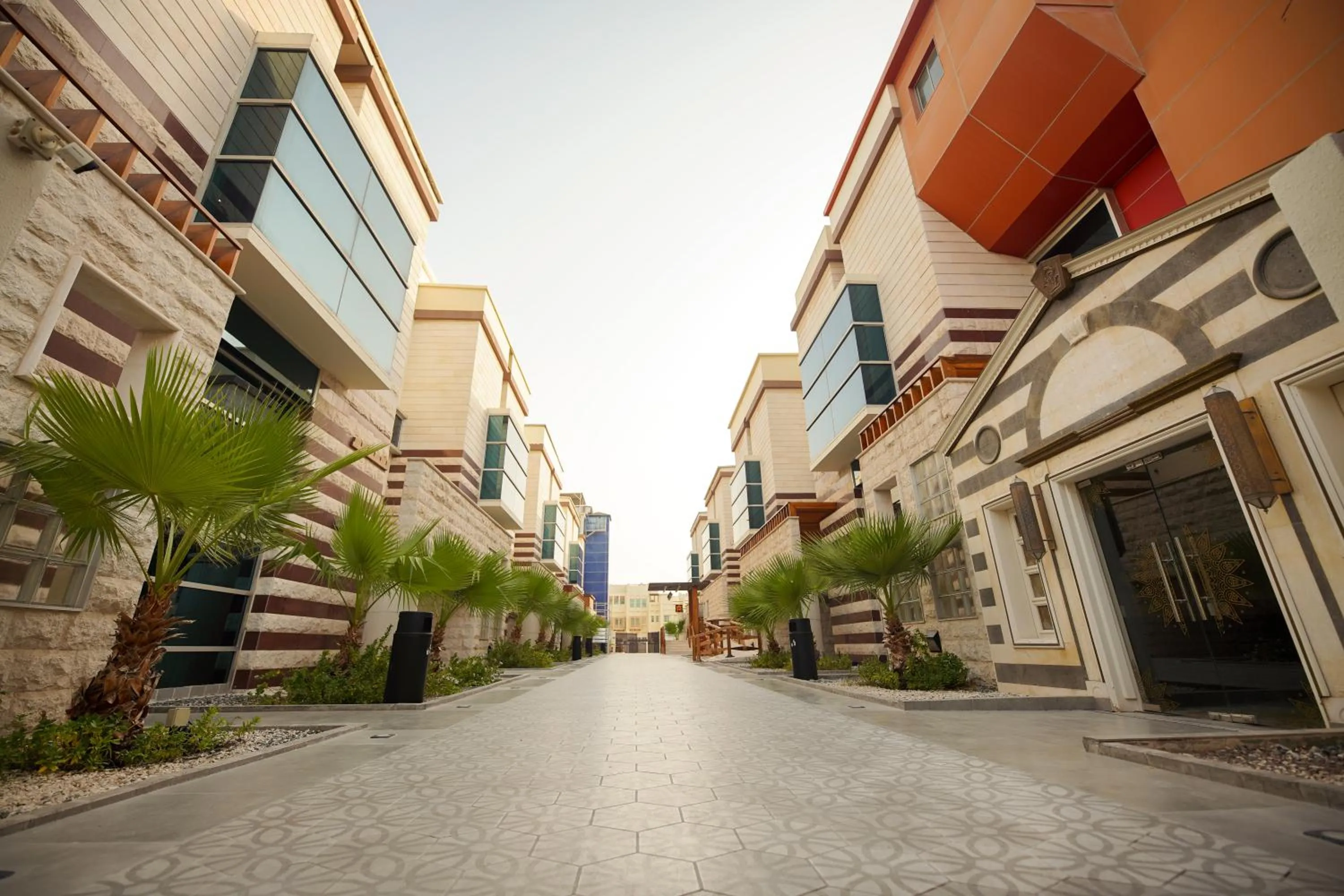 Property building in Villaggio Hotel Abu Dhabi
