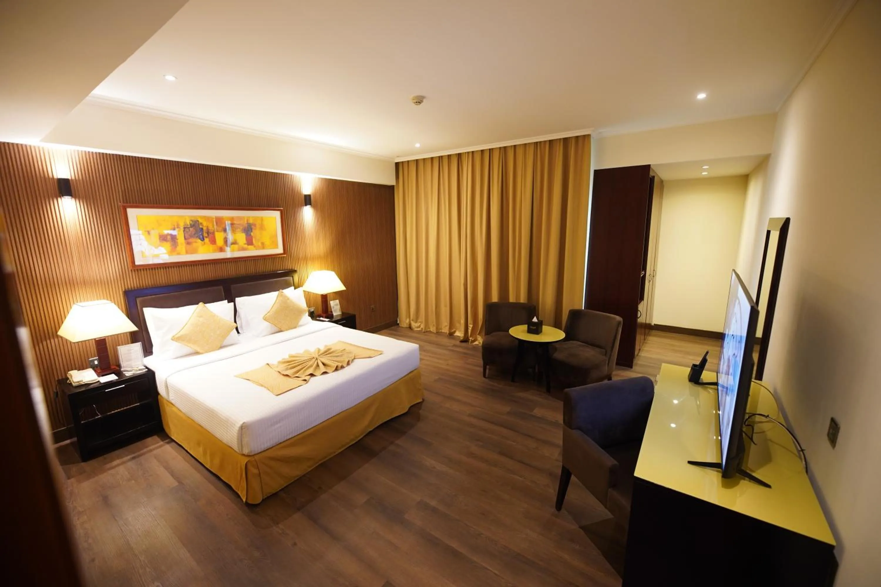 Bed in Villaggio Hotel Abu Dhabi