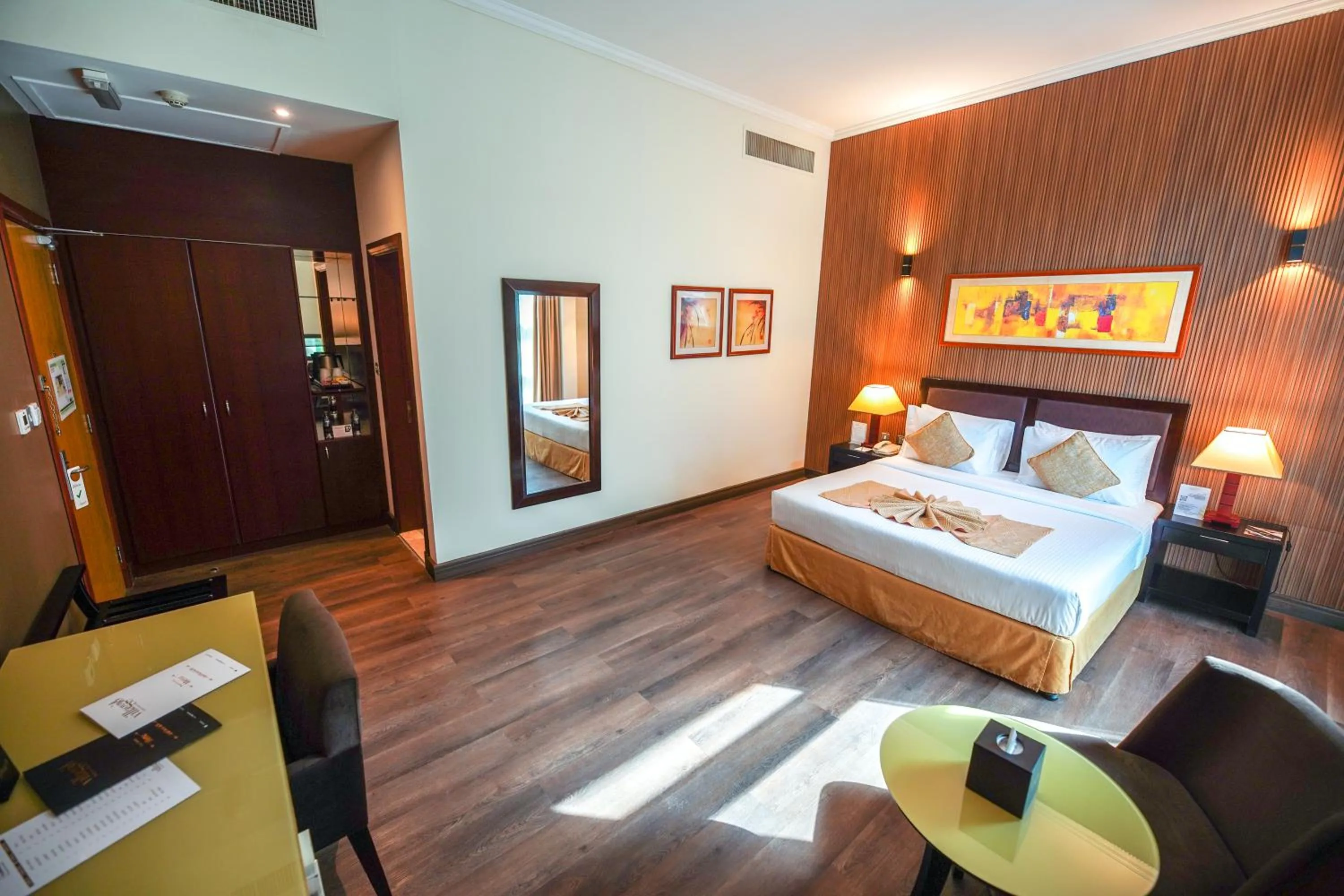 Bed in Villaggio Hotel Abu Dhabi