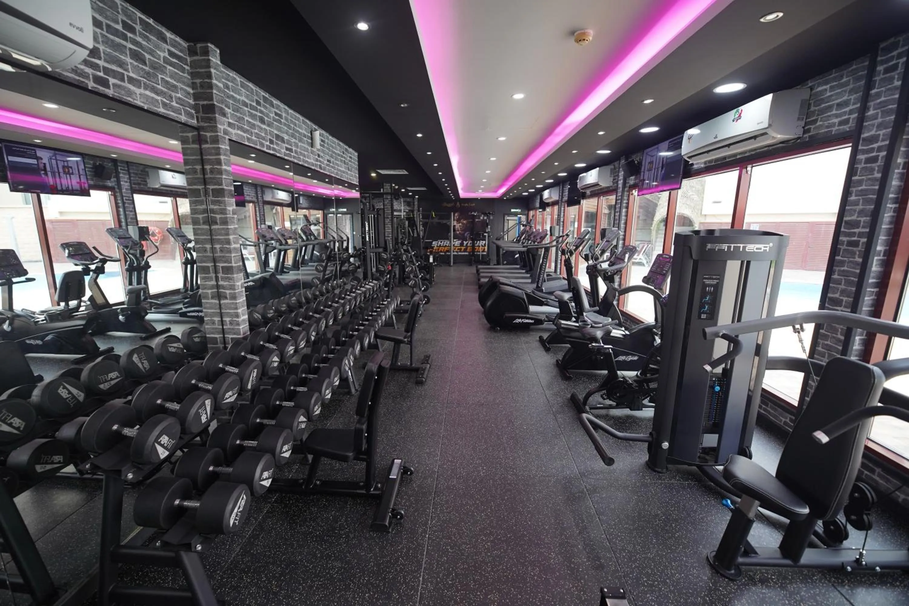 Fitness centre/facilities in Villaggio Hotel Abu Dhabi