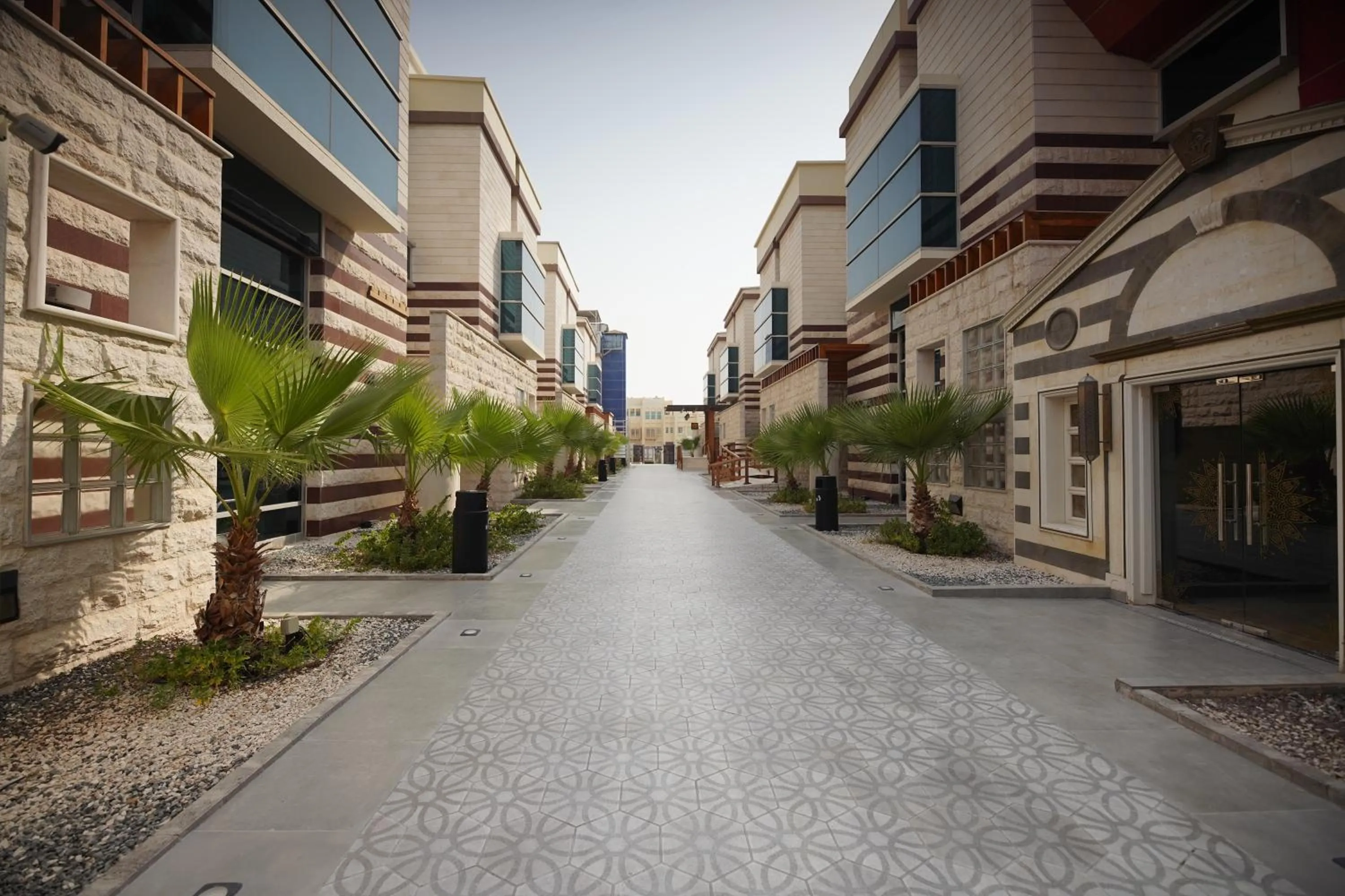 Property building in Villaggio Hotel Abu Dhabi