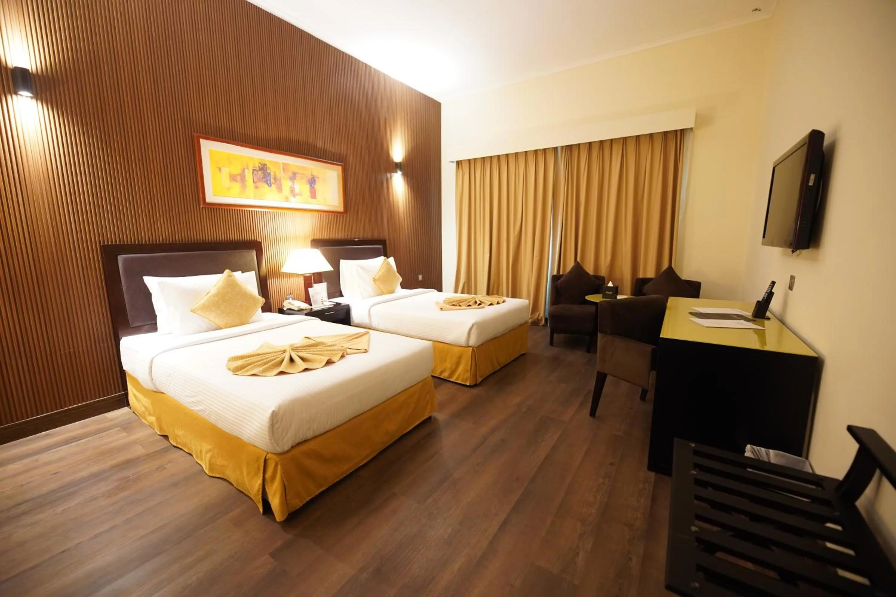 Bed in Villaggio Hotel Abu Dhabi