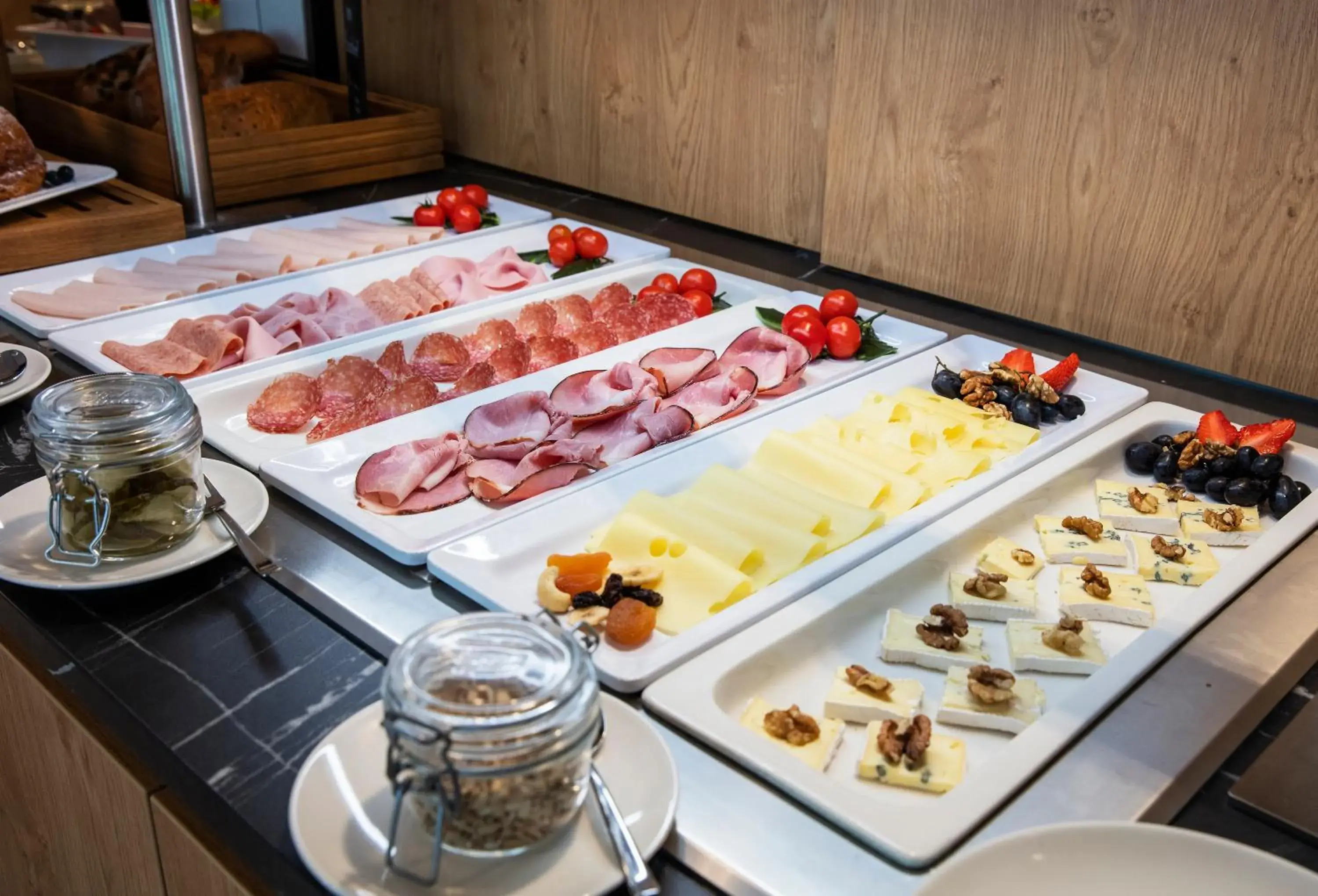 Buffet breakfast in JUFA Hotel Salzburg Buffet breakfast in JUFA Hotel Salzburg