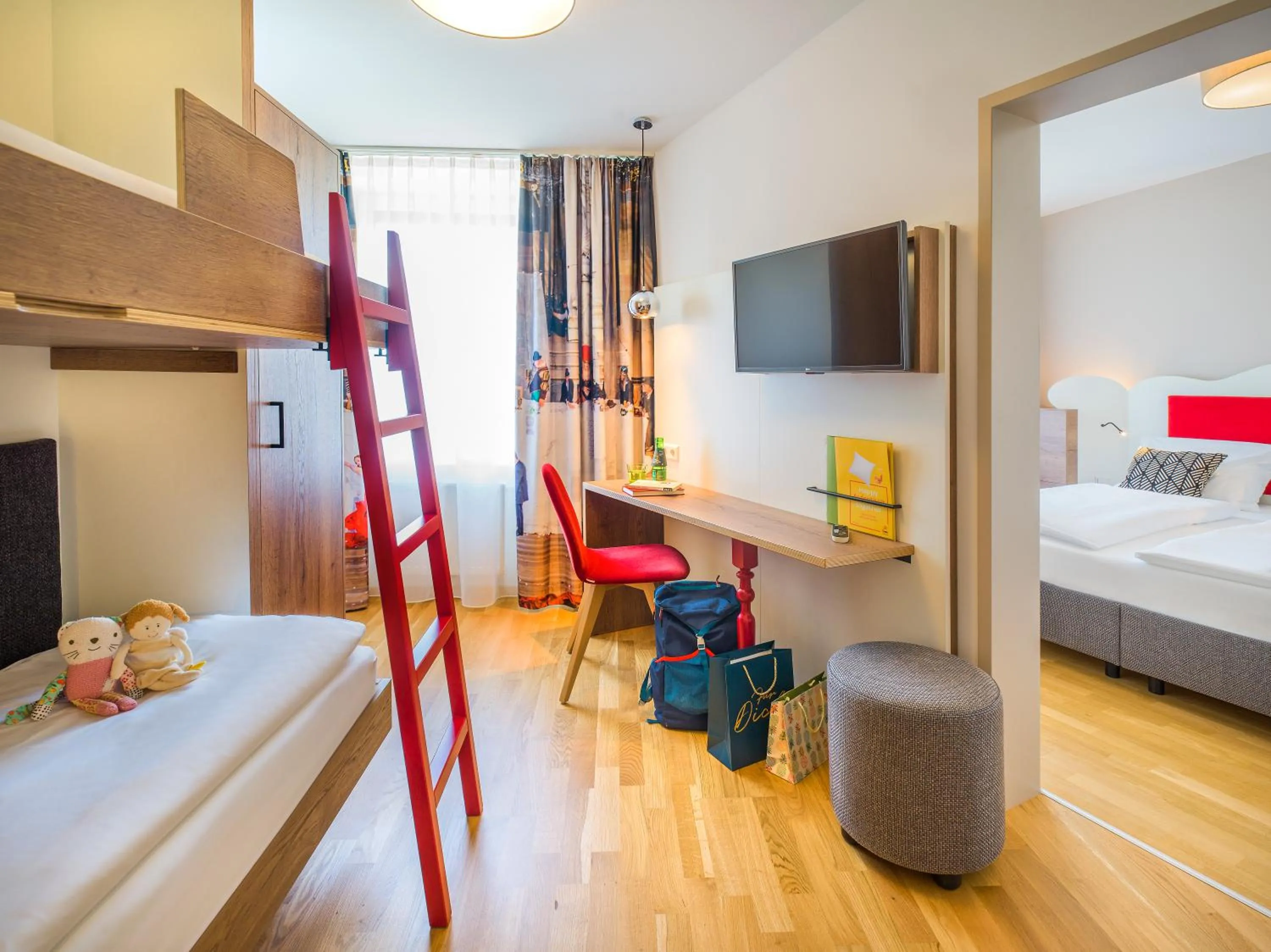 Photo of the whole room, Bed in JUFA Hotel Salzburg