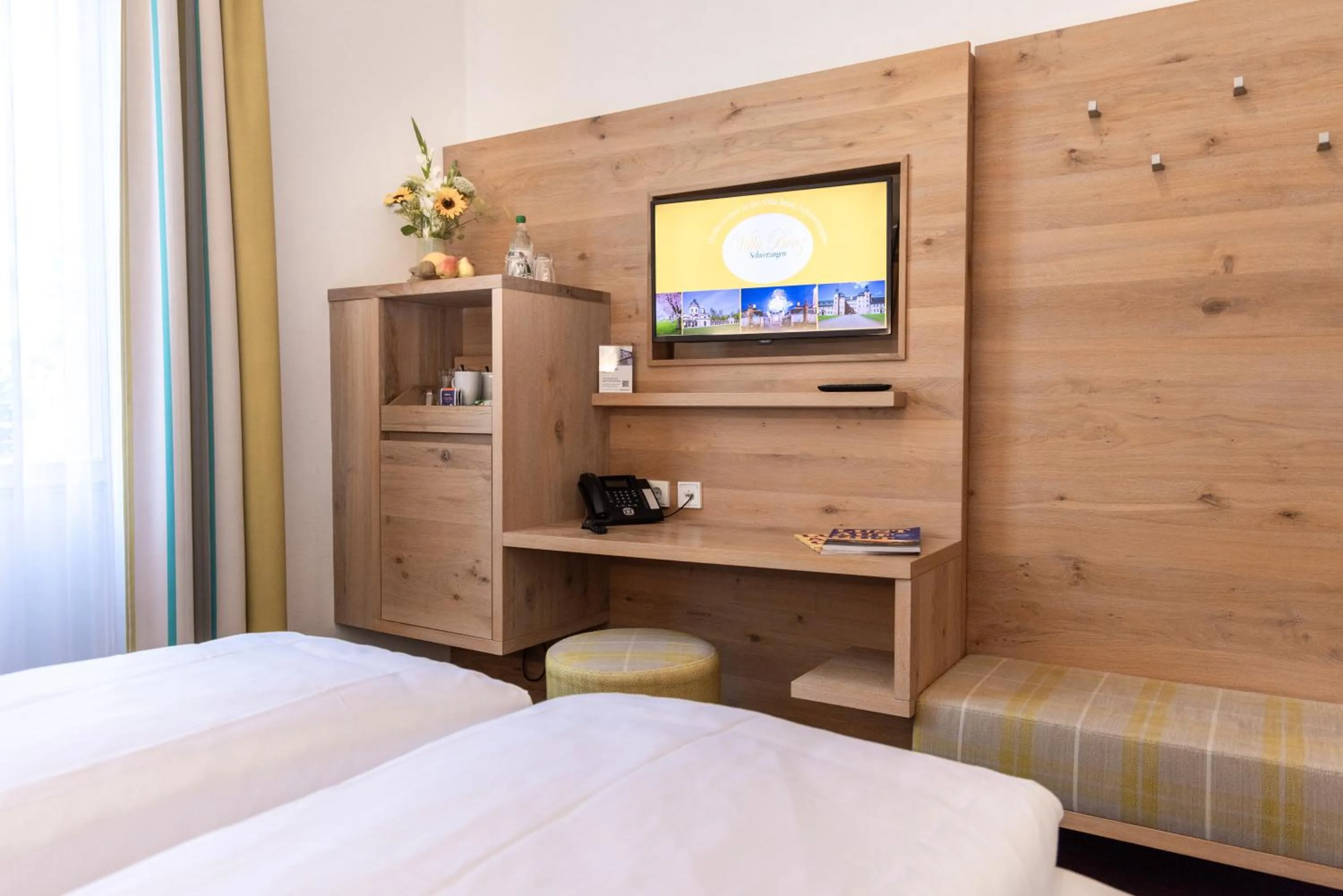 Decorative detail, Bed in Villa Benz Hotel garni