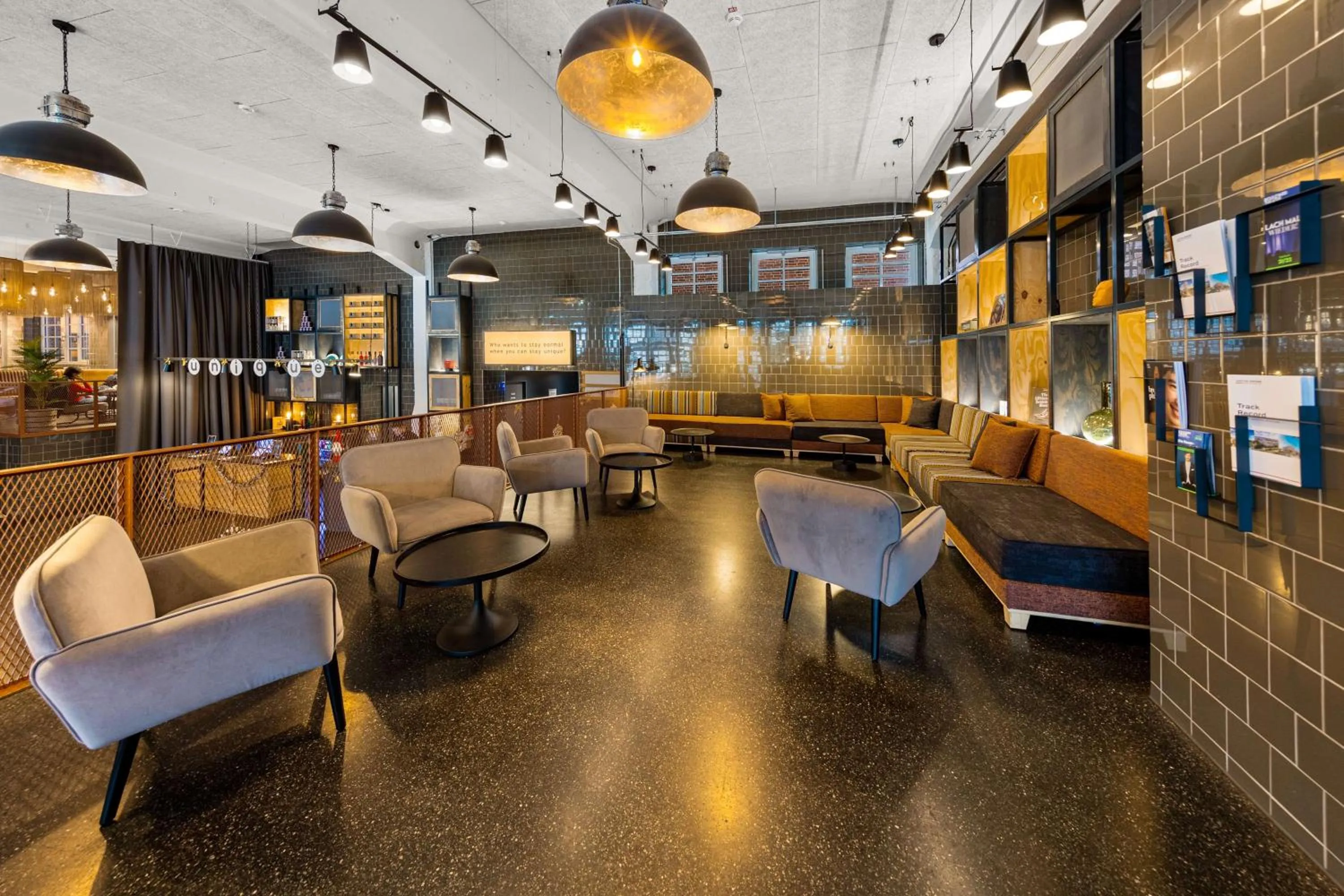 Lobby or reception in unique by ATLANTIC Hotels Bremen