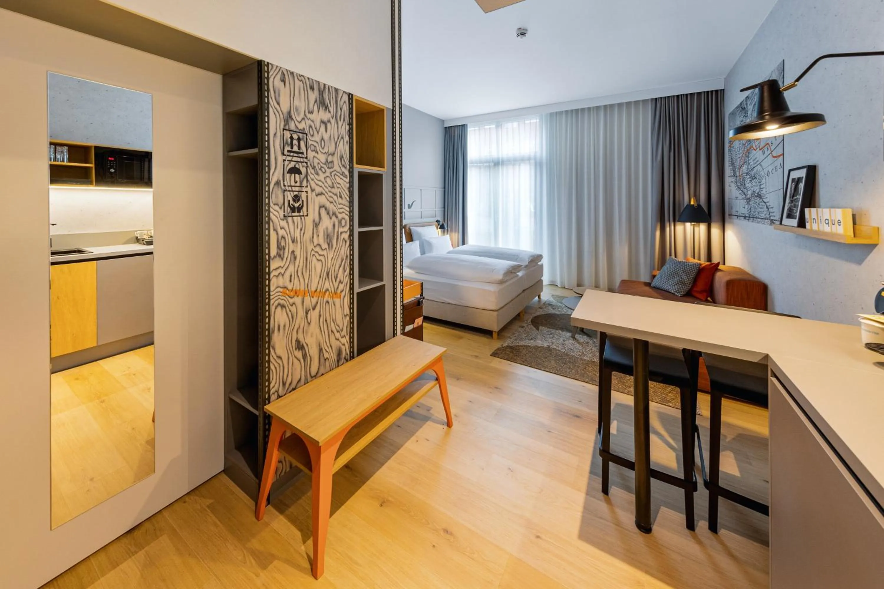 Bedroom in unique by ATLANTIC Hotels Bremen